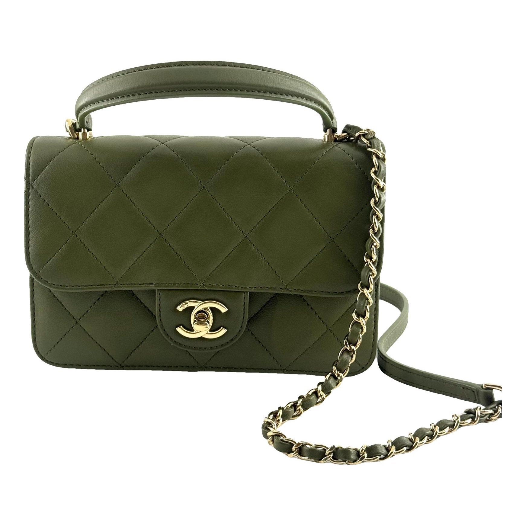 Coco Handle leather handbag