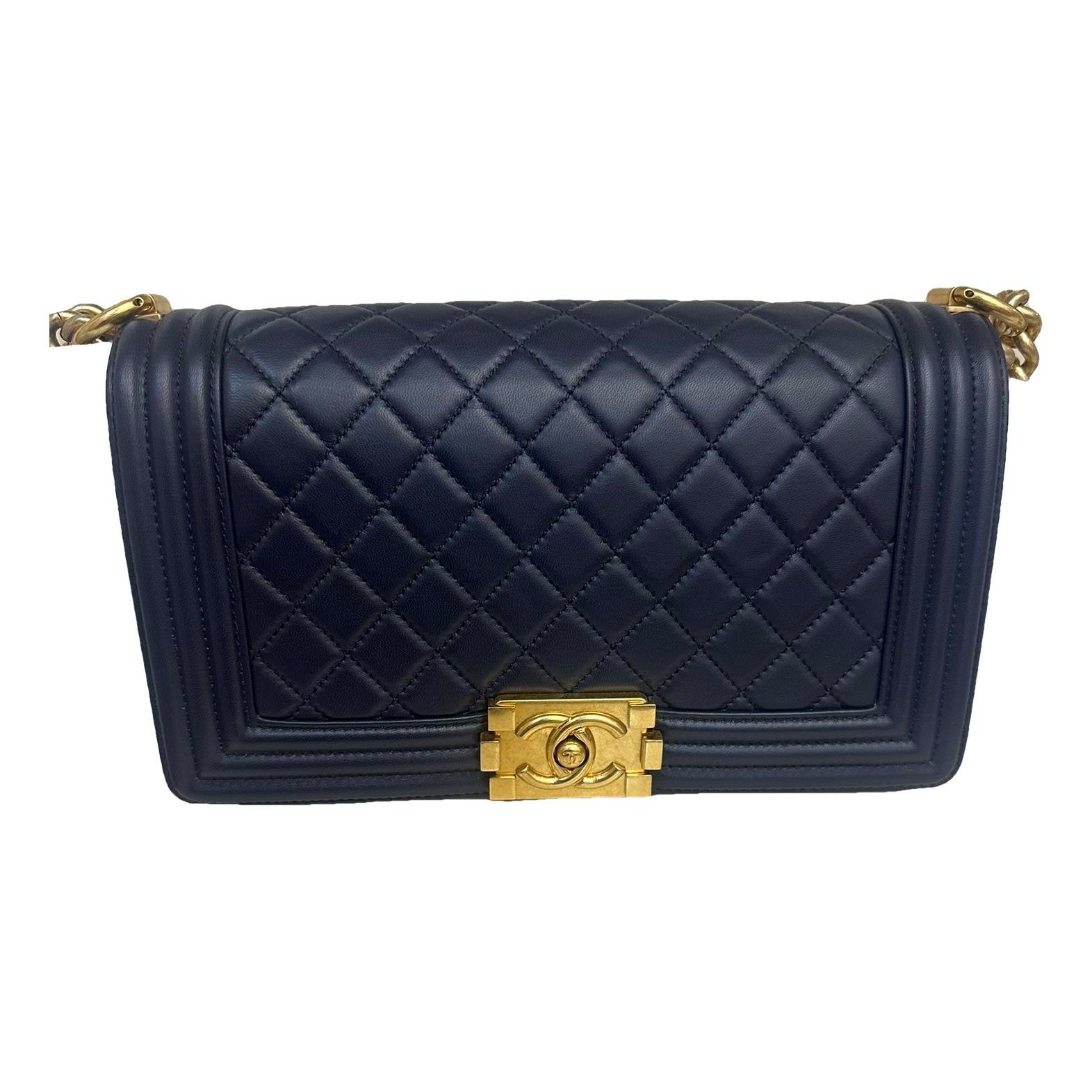 Chanel Boy leather crossbody bag