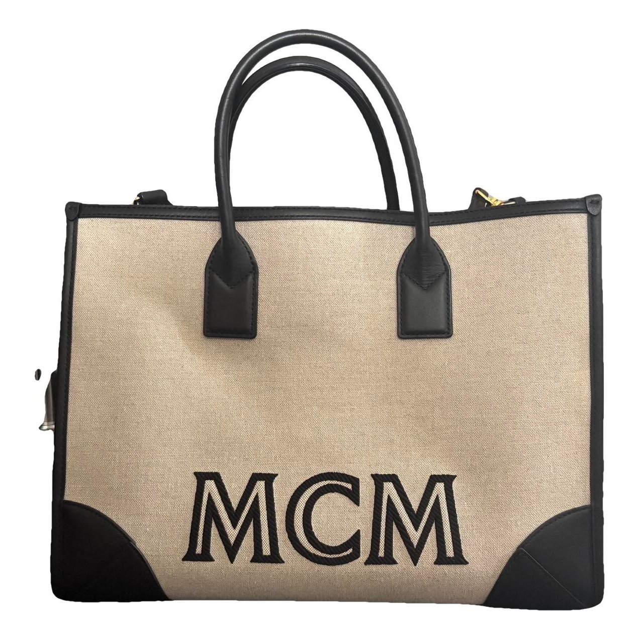 MCM Linen tote