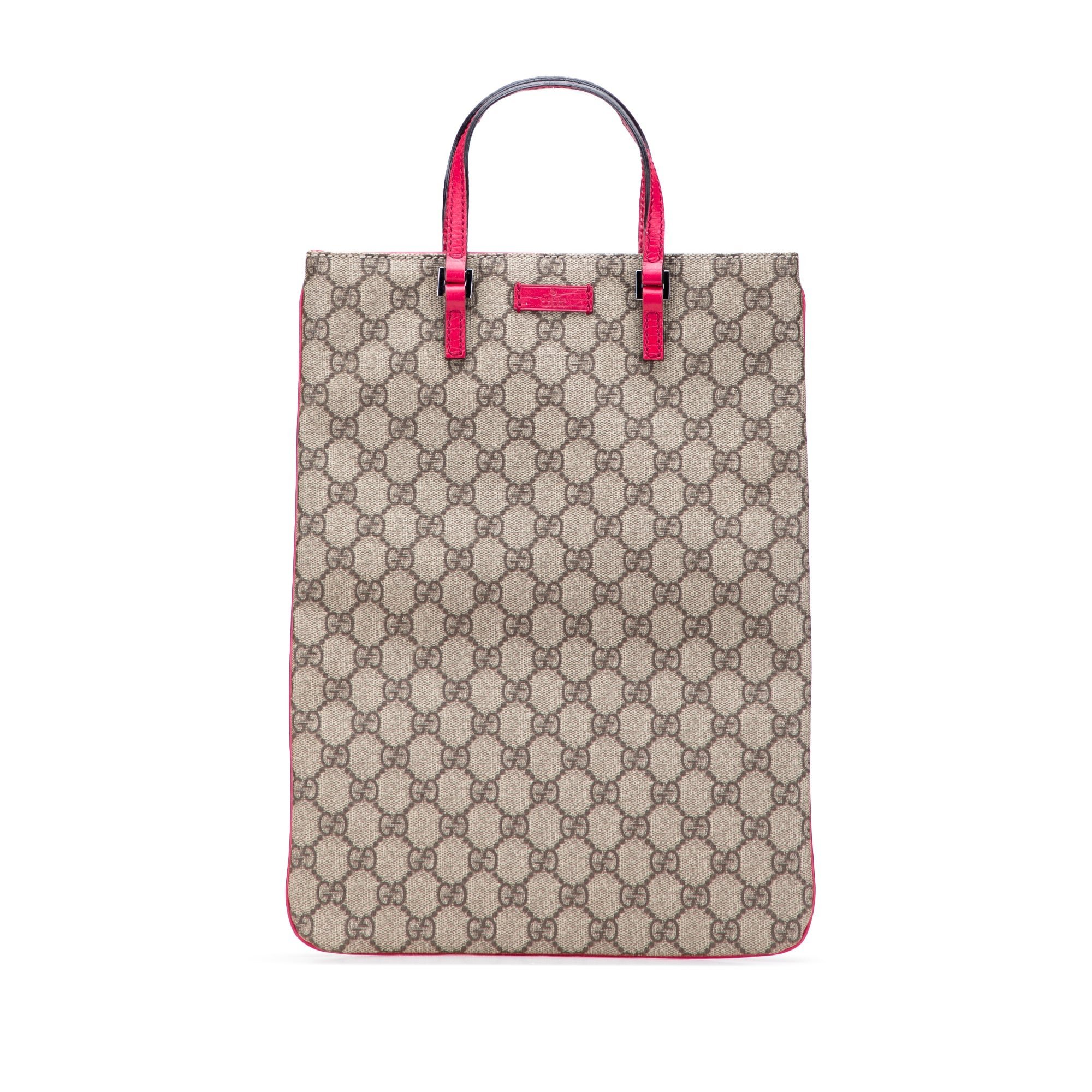 Leather tote