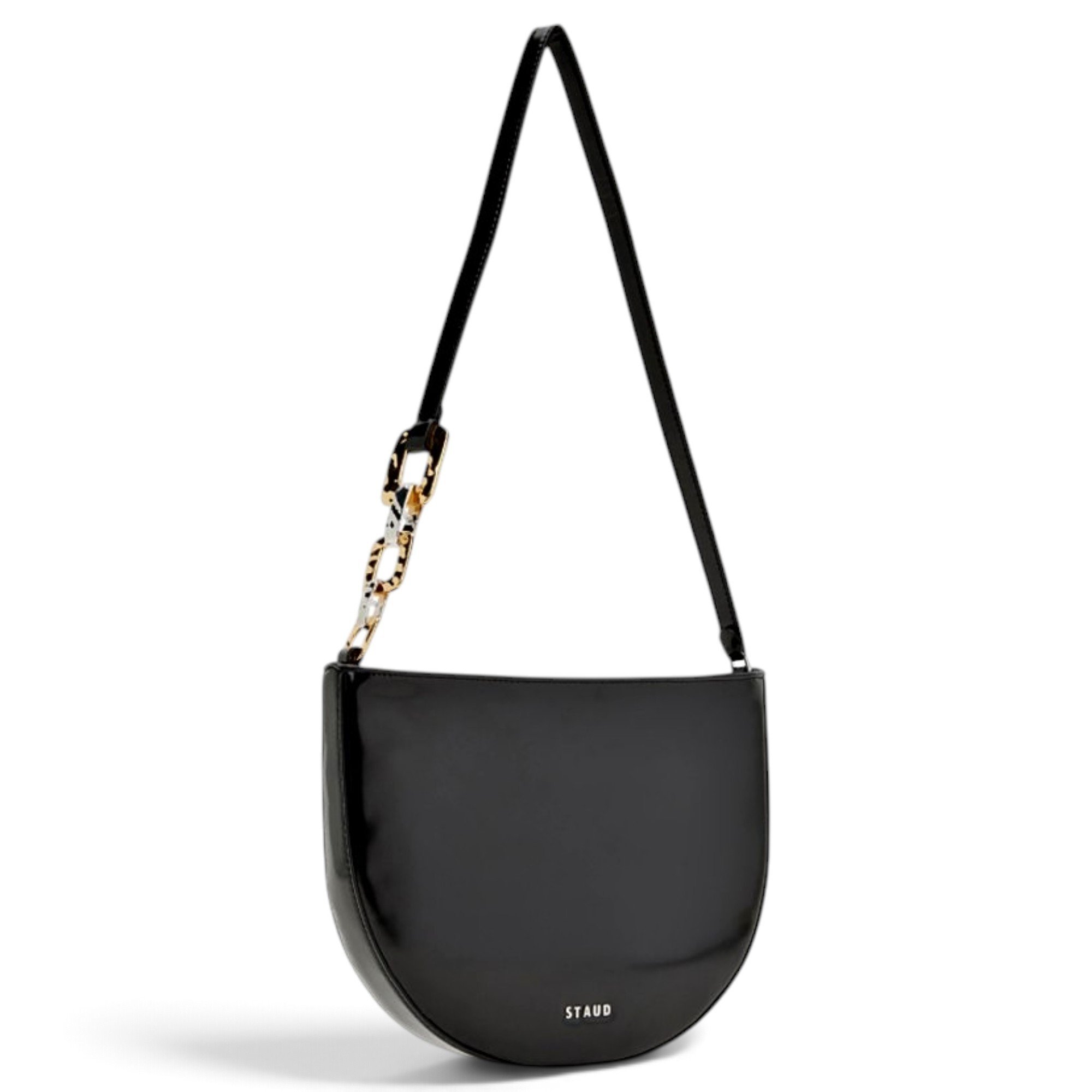 Moon leather handbag
