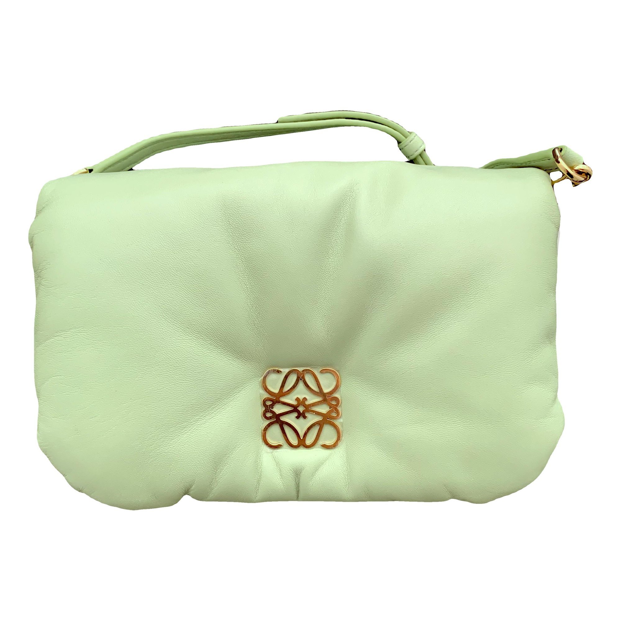 Goya Puffer leather handbag