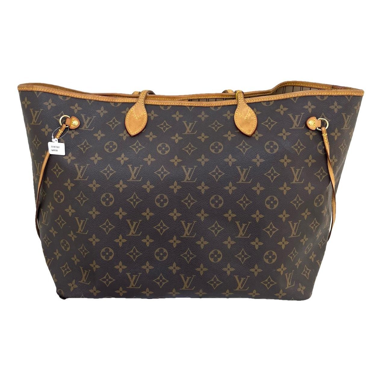 Neverfull leather tote