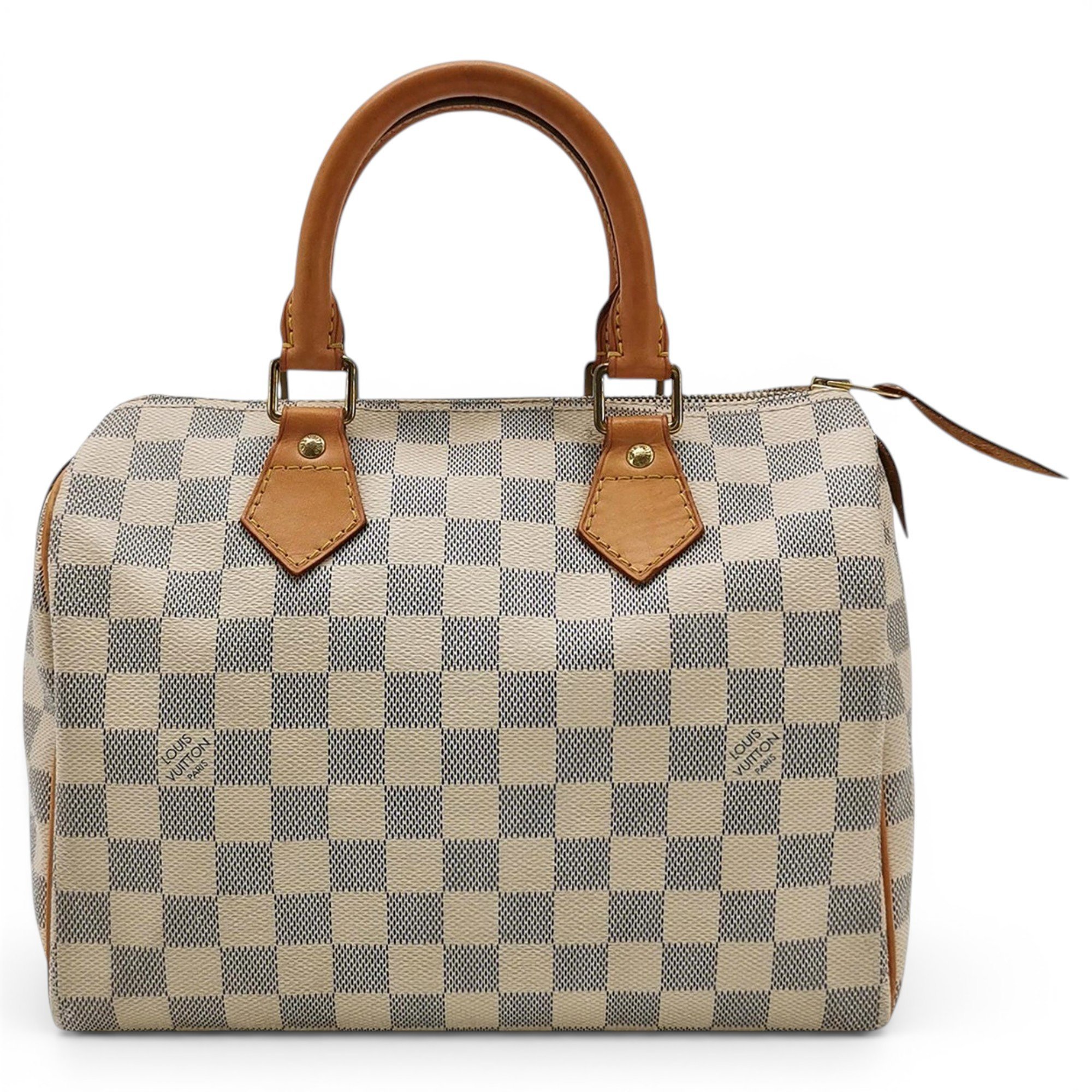 Speedy leather handbag