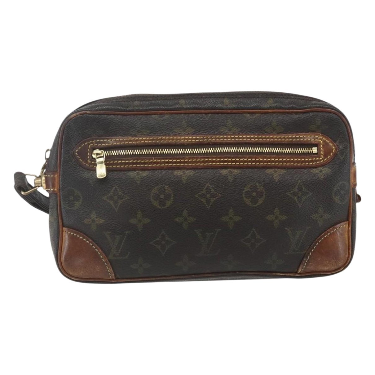 Marly Dragonne leather clutch bag
