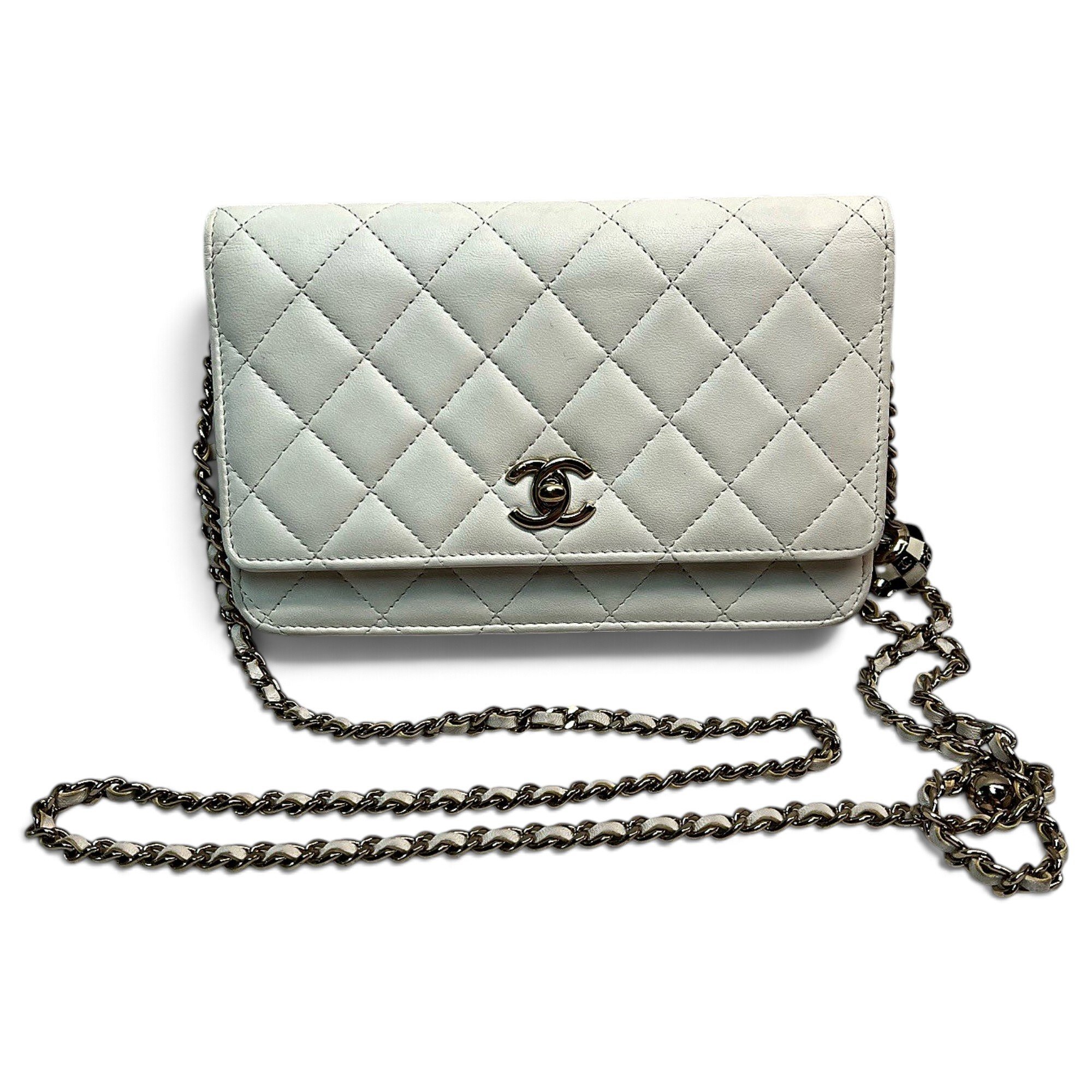 Wallet On Chain Timeless/Classique leather crossbody bag