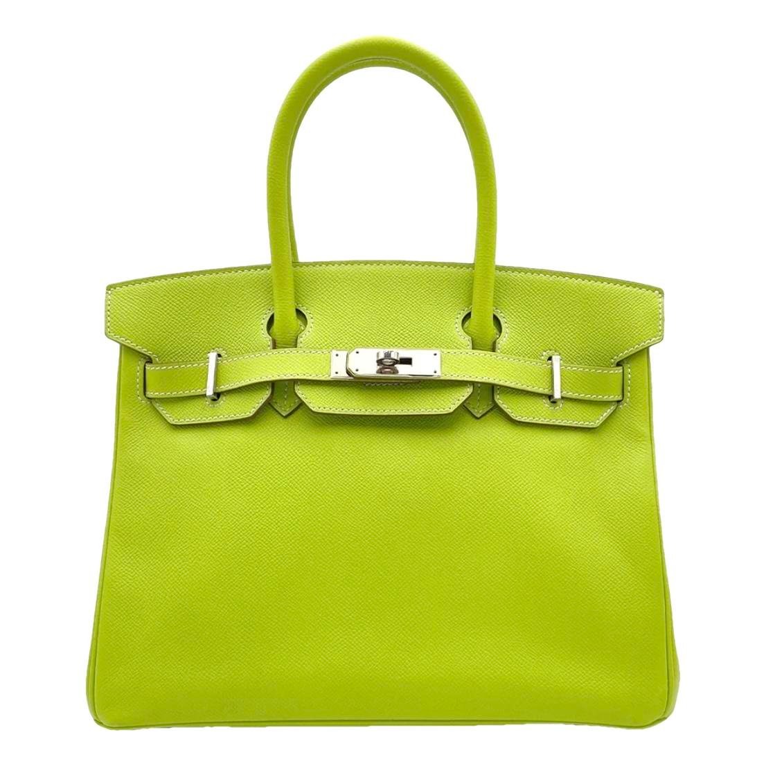 Hermes Birkin 30 leather handbag