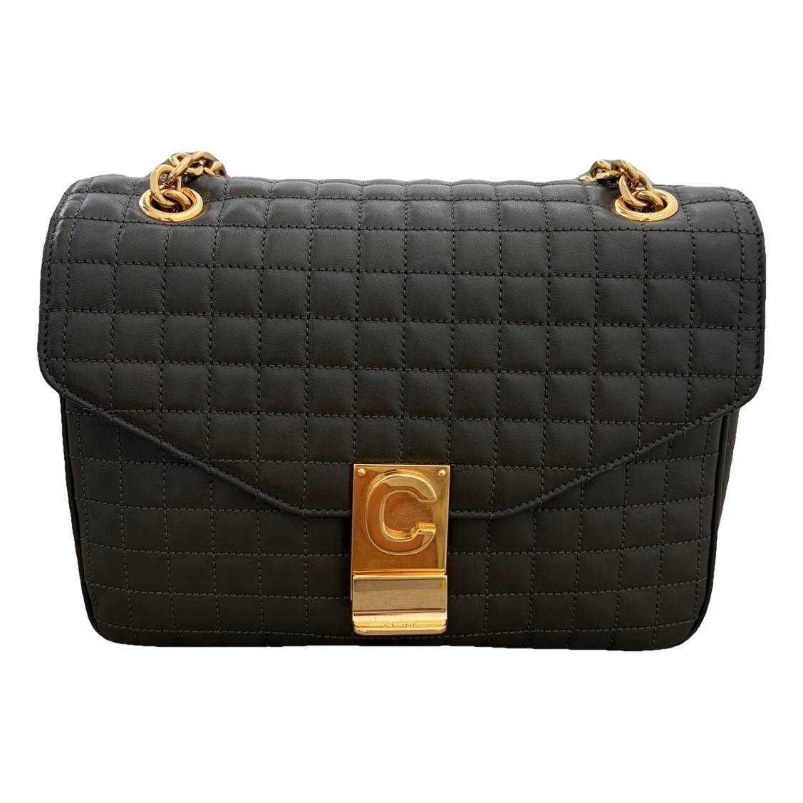 C bag leather handbag