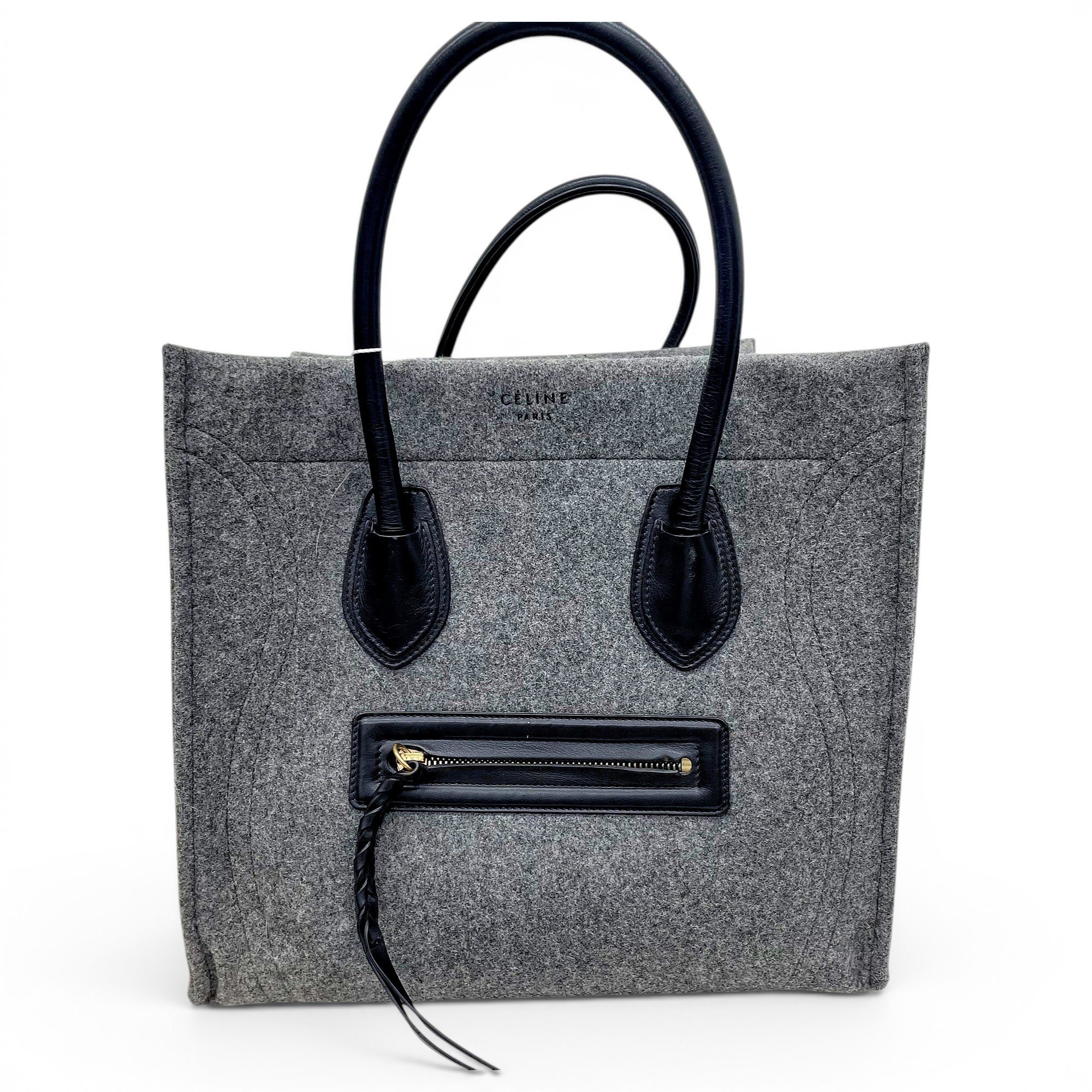 Celine Luggage Phantom cloth handbag