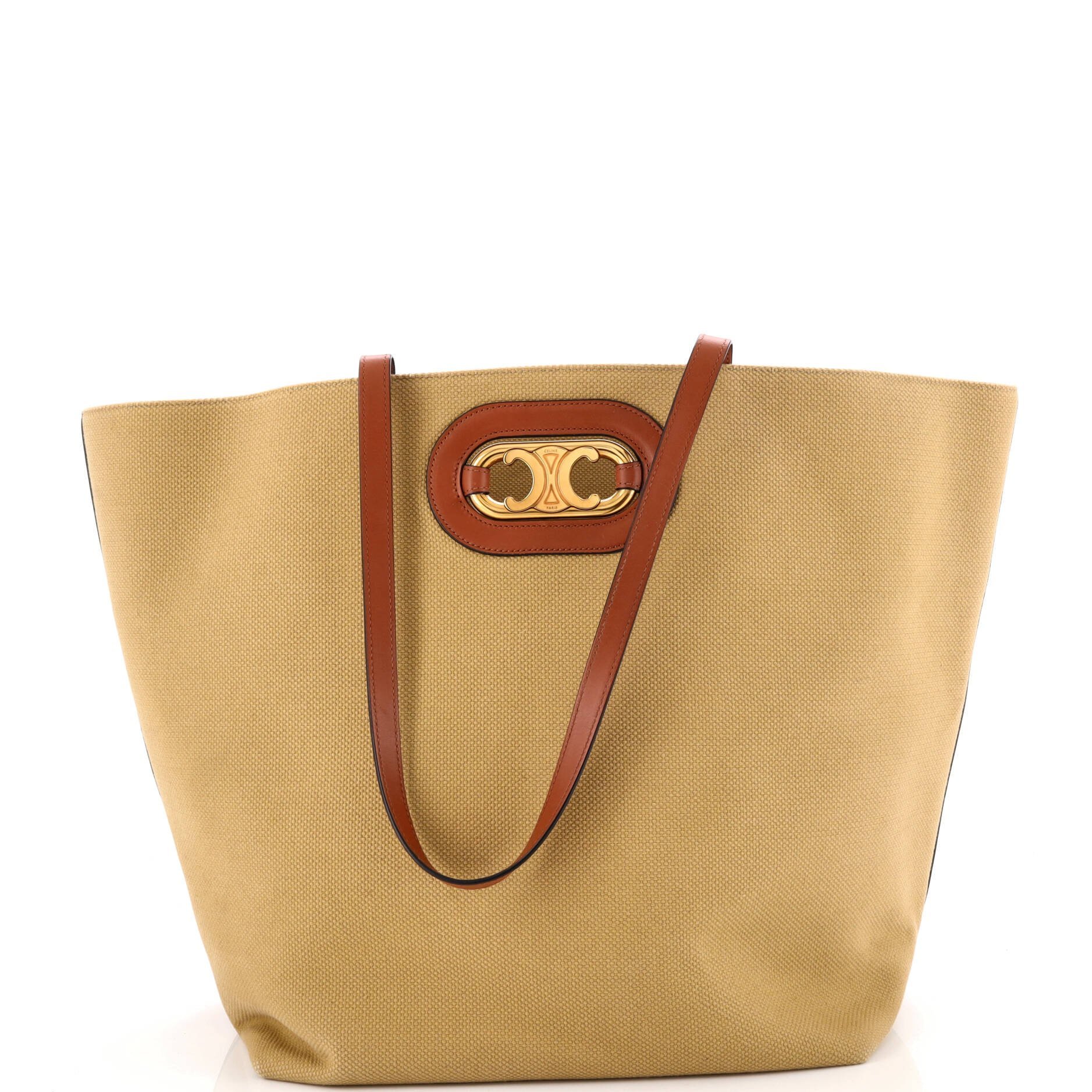 Leather tote