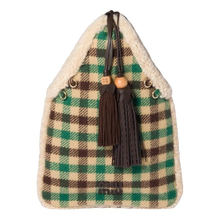 Wool handbag