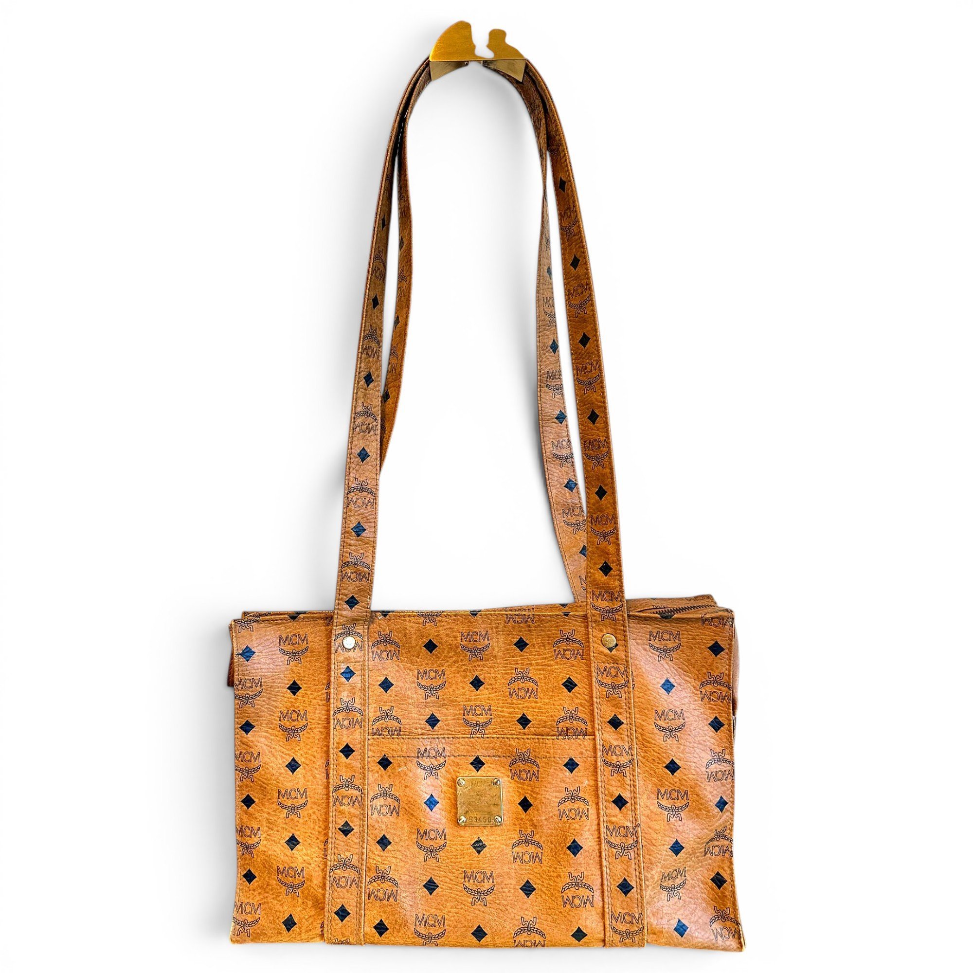 Leather tote