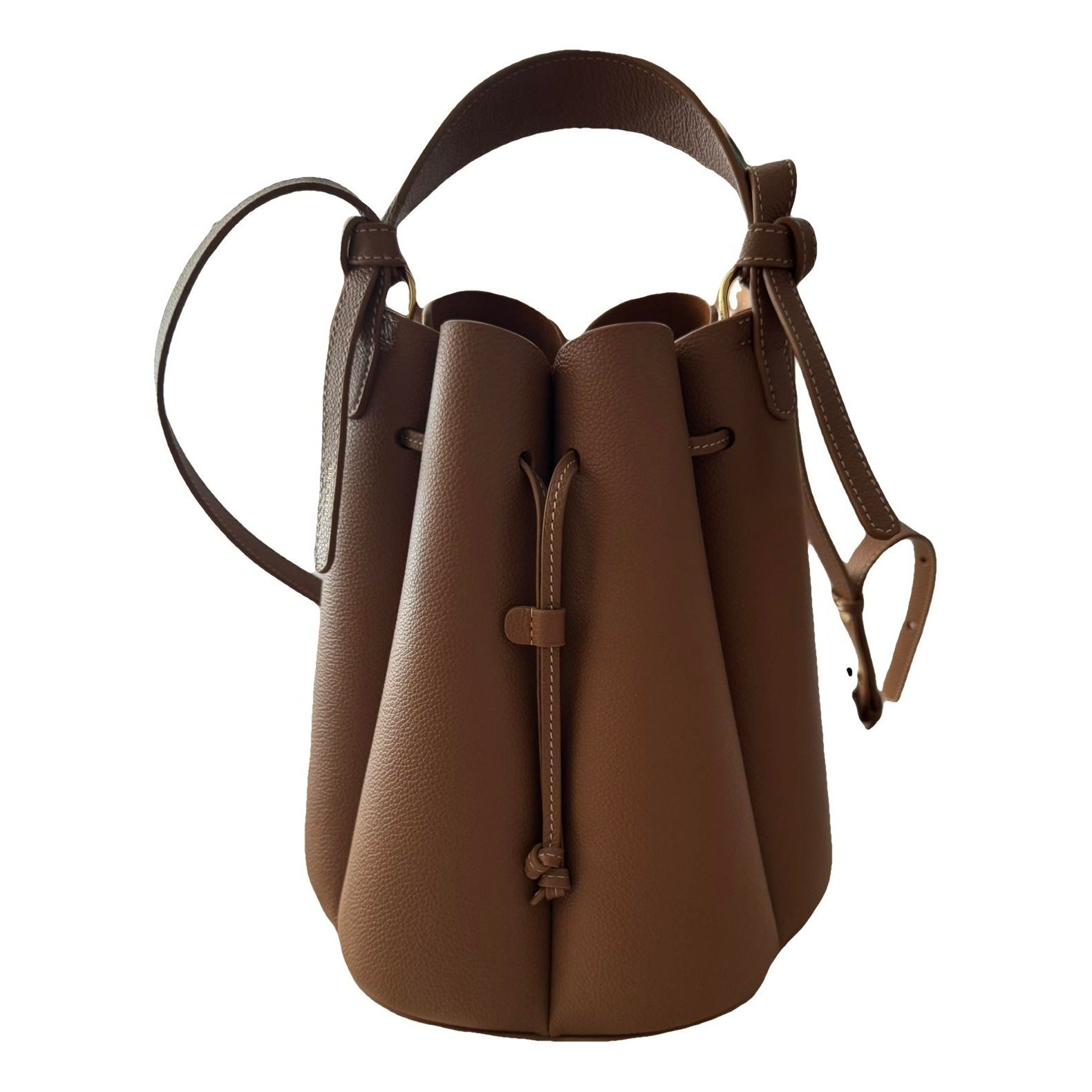 Polene Numéro Huit leather handbag