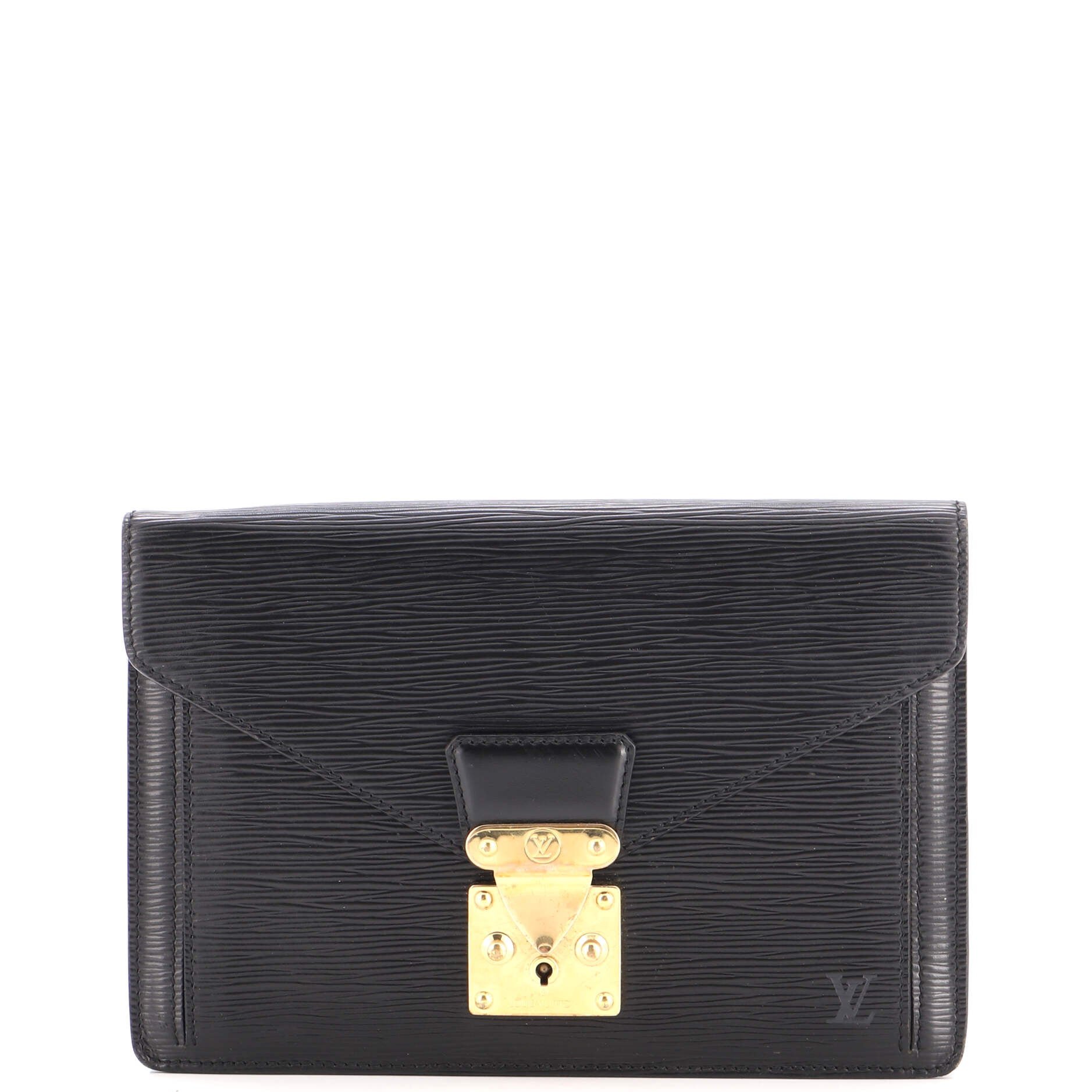 Dragonne Pochette Epi Leather
