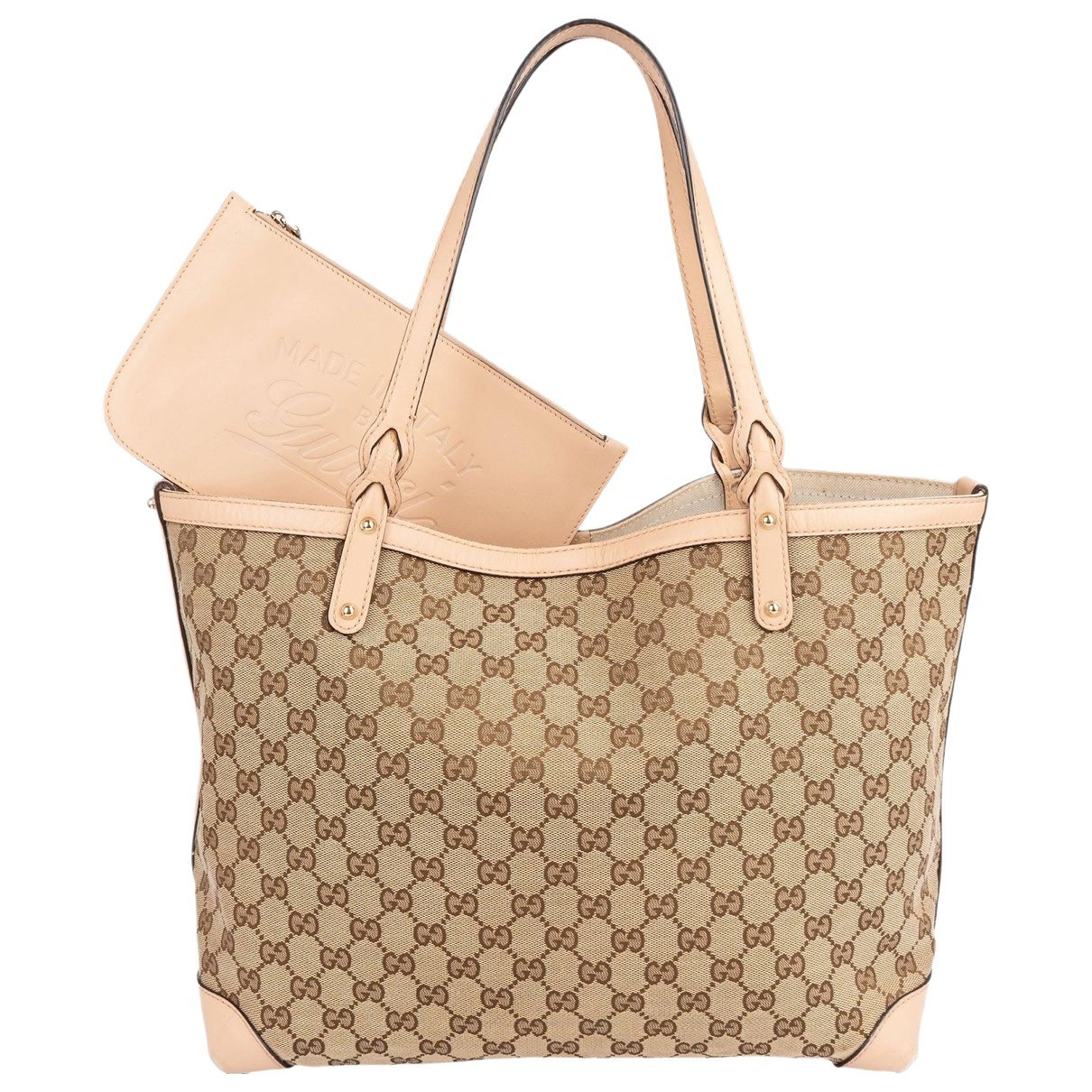 Gucci B leather handbag