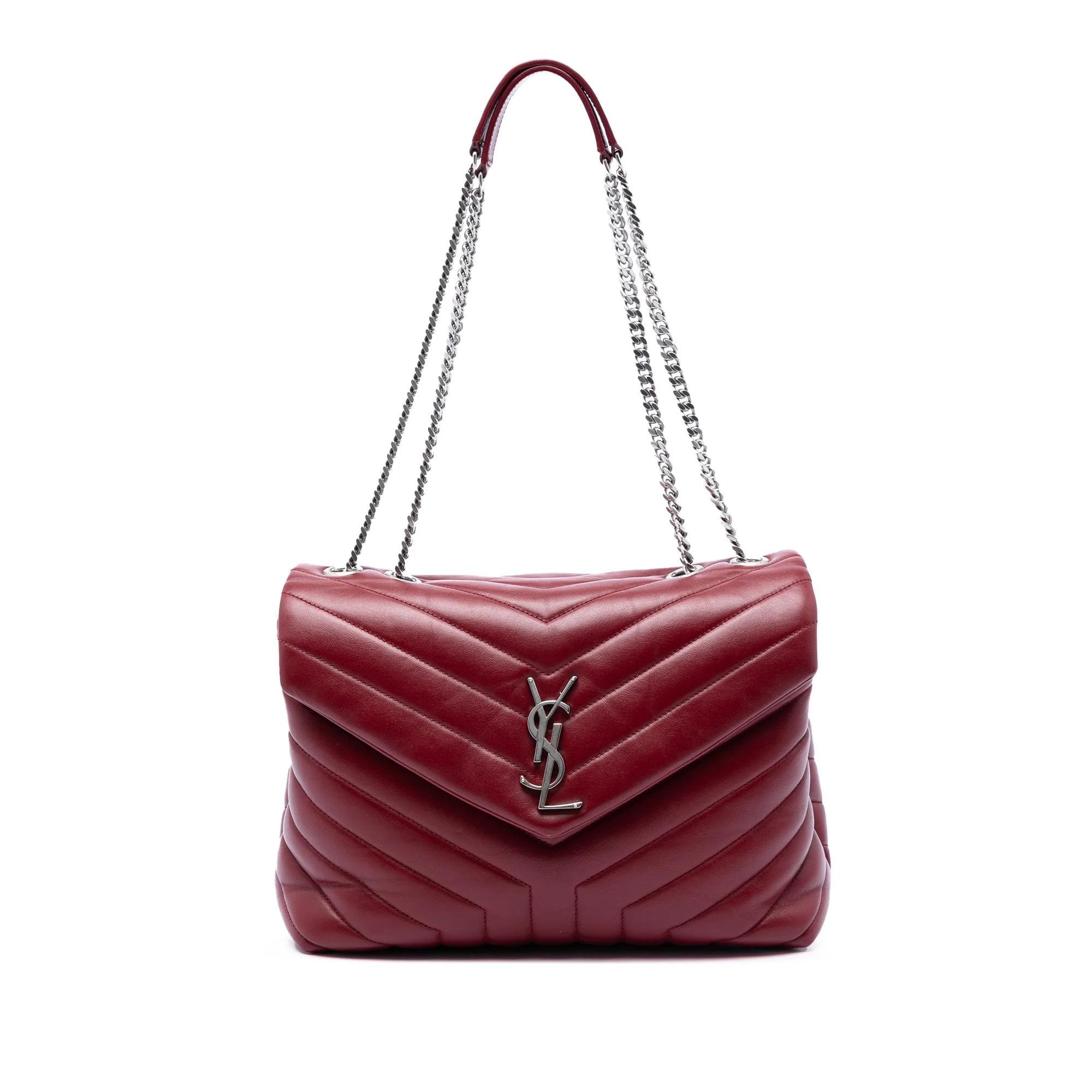 Loulou leather handbag