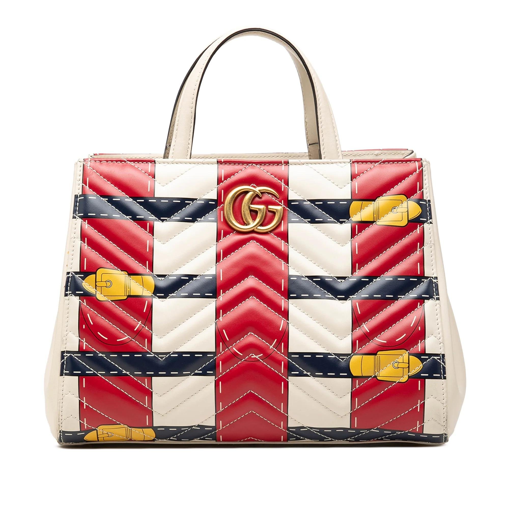 GG Marmont leather satchel
