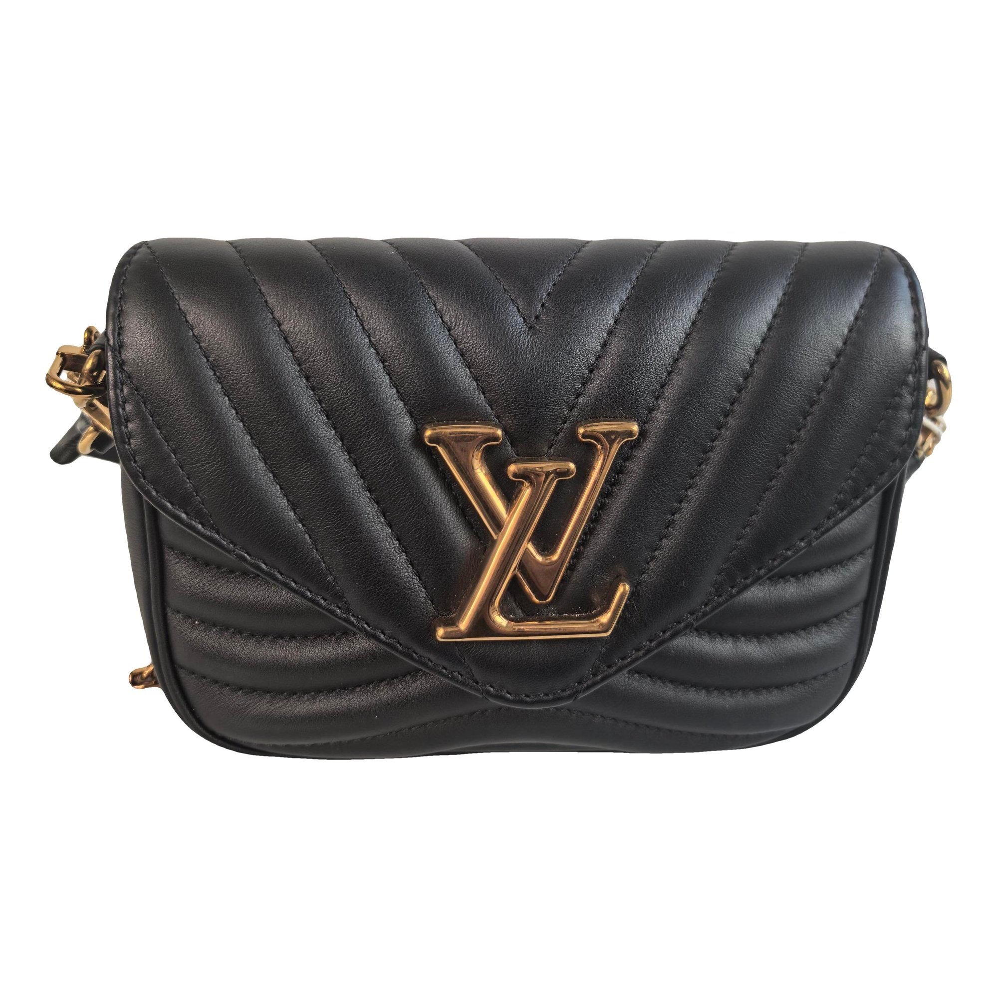Multi-Pochette New Wave leather handbag