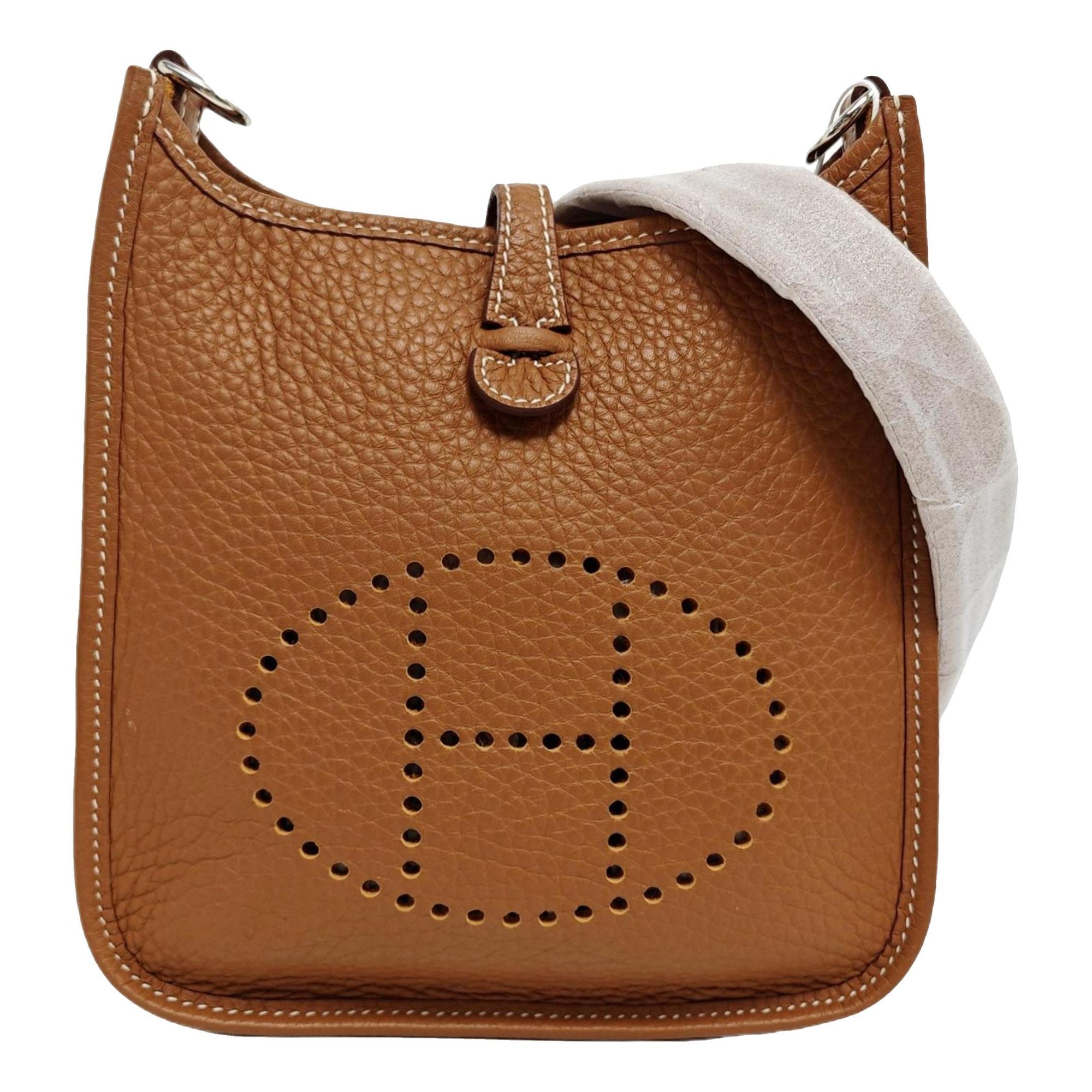 Evelyne leather crossbody bag