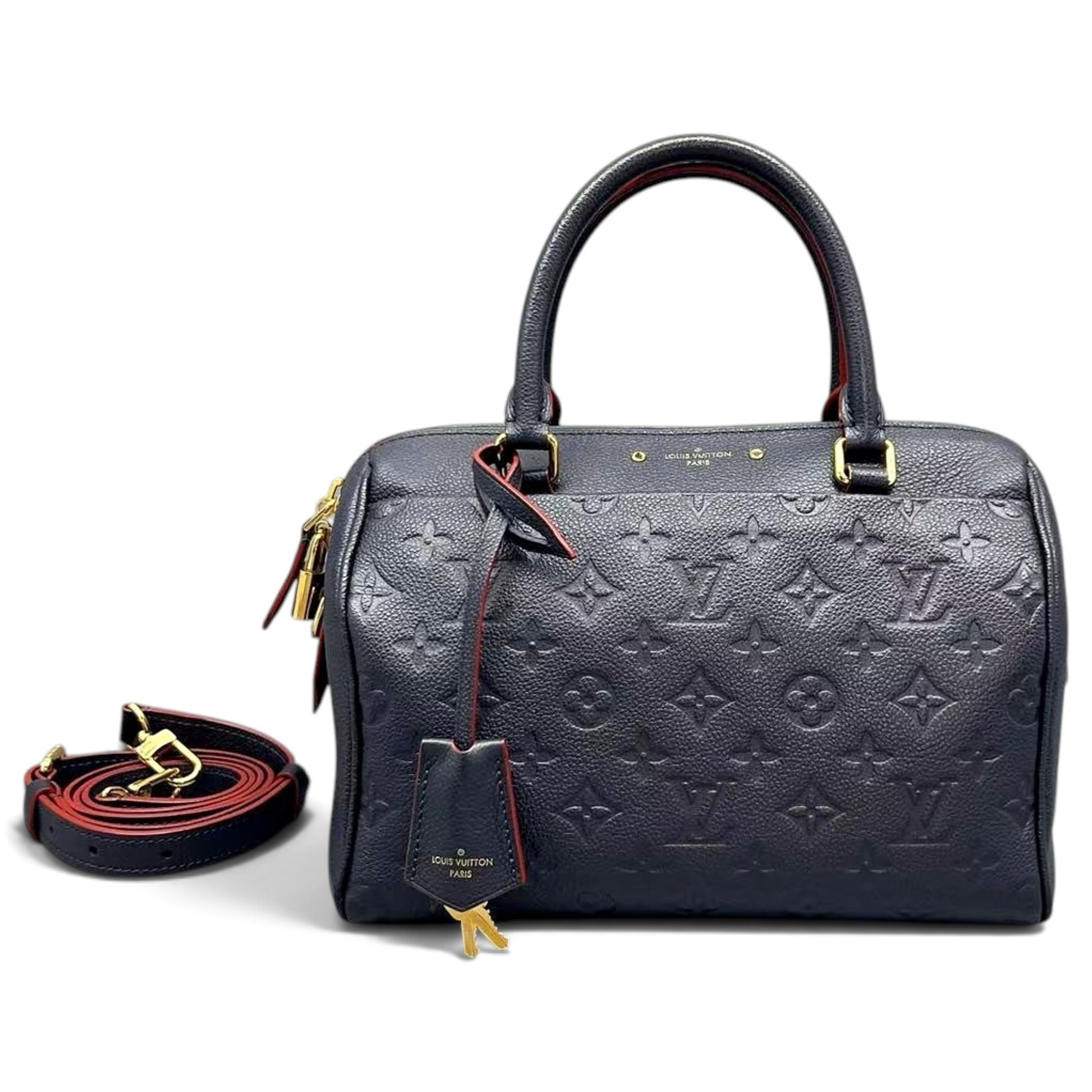 Speedy Bandoulière leather bag