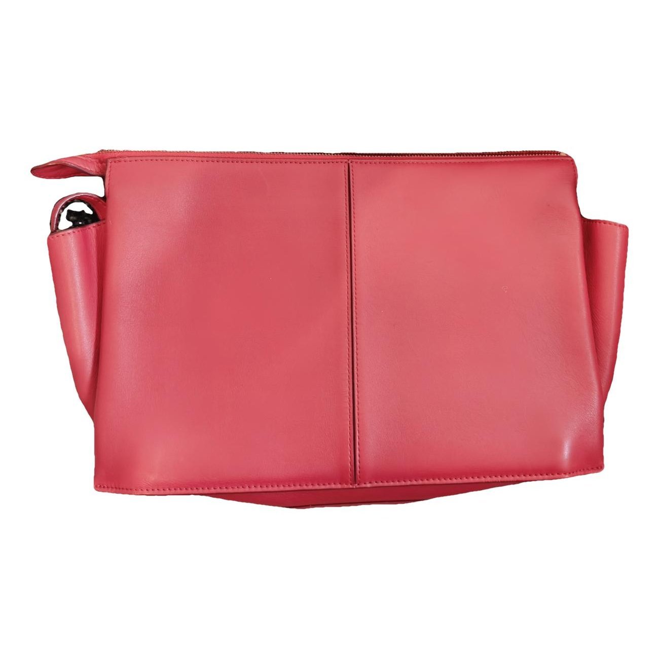 Tri-Fold leather tote