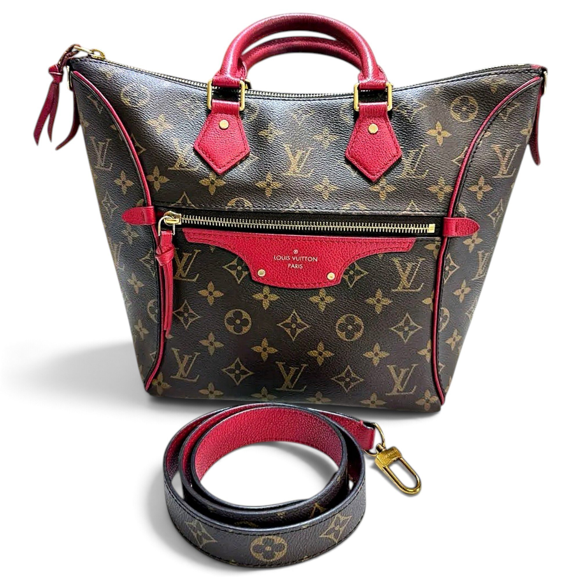 Tournelle vinyl handbag