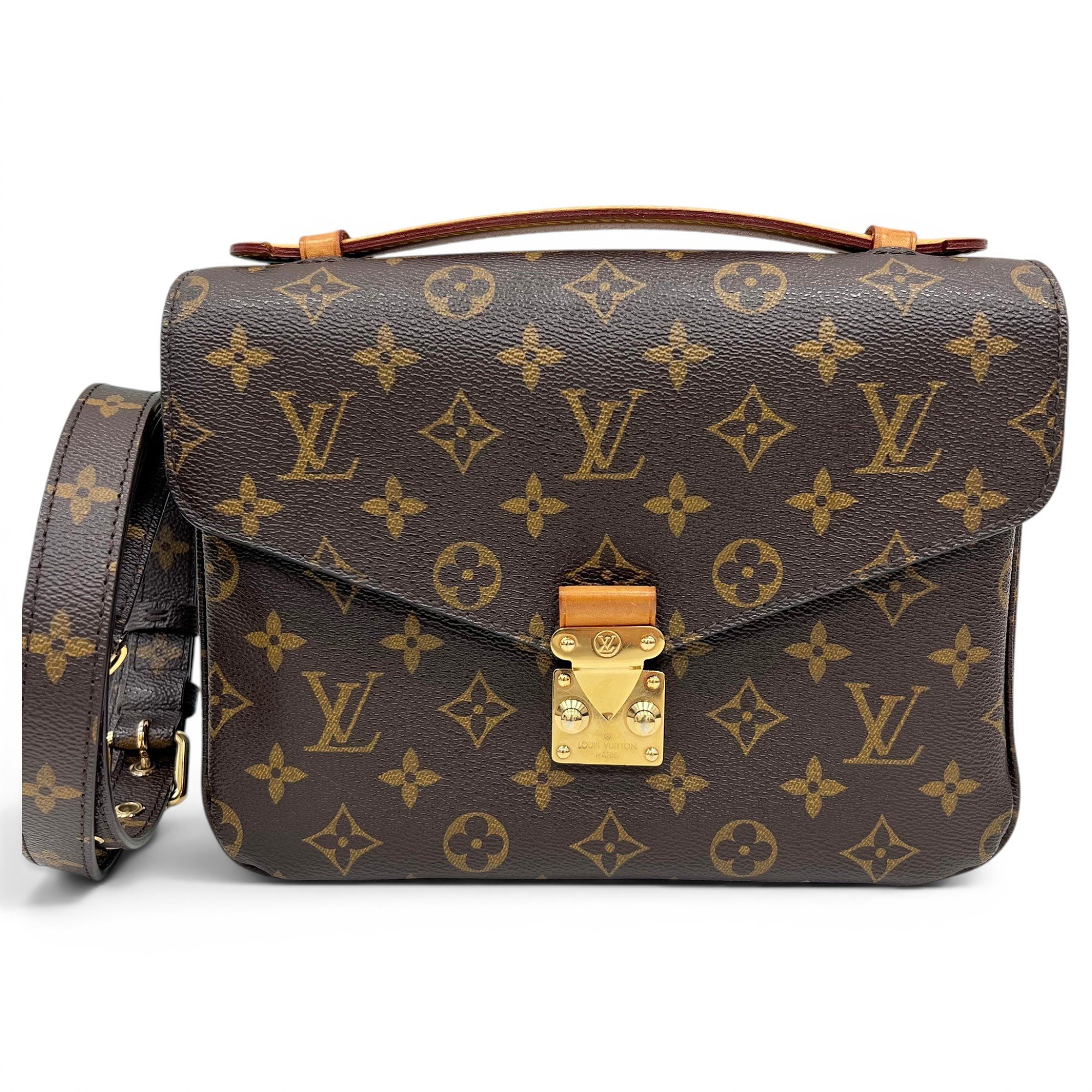 Metis leather crossbody bag