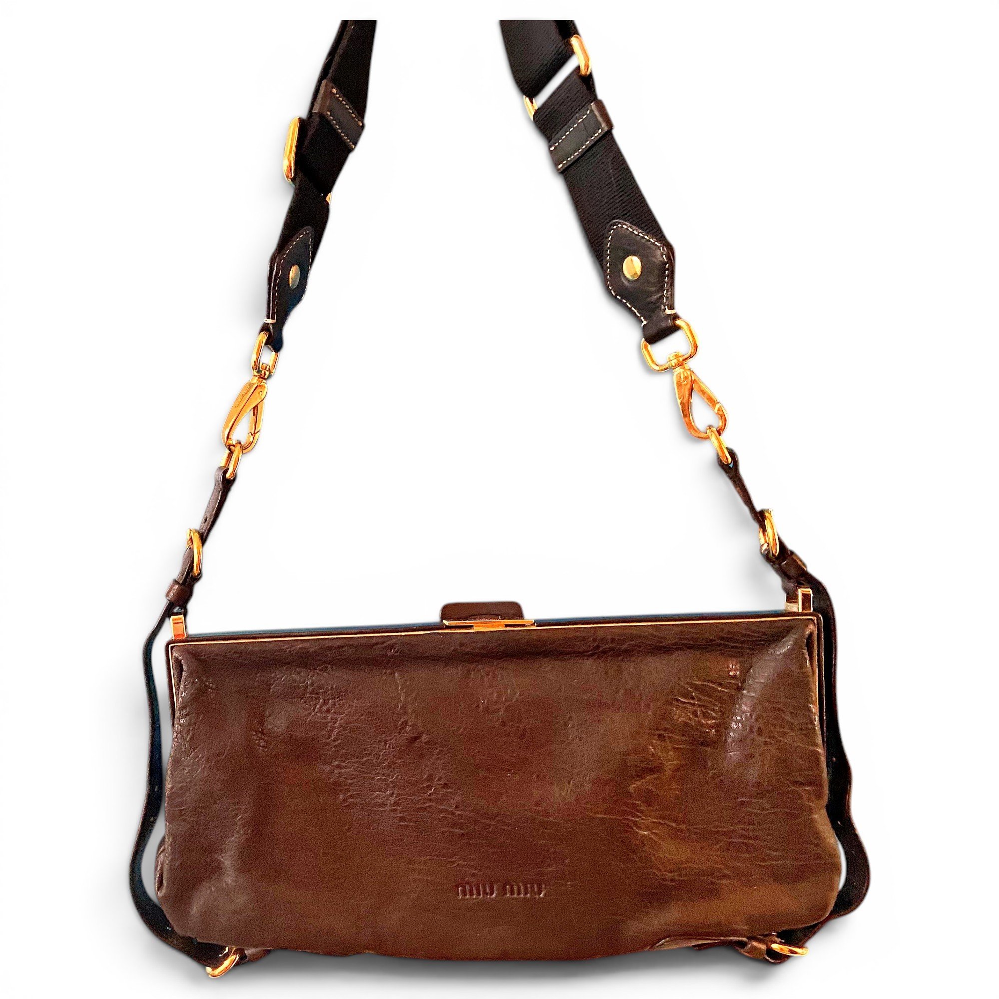 Leather handbag