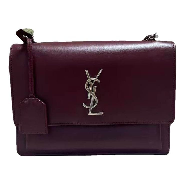 Sunset leather handbag