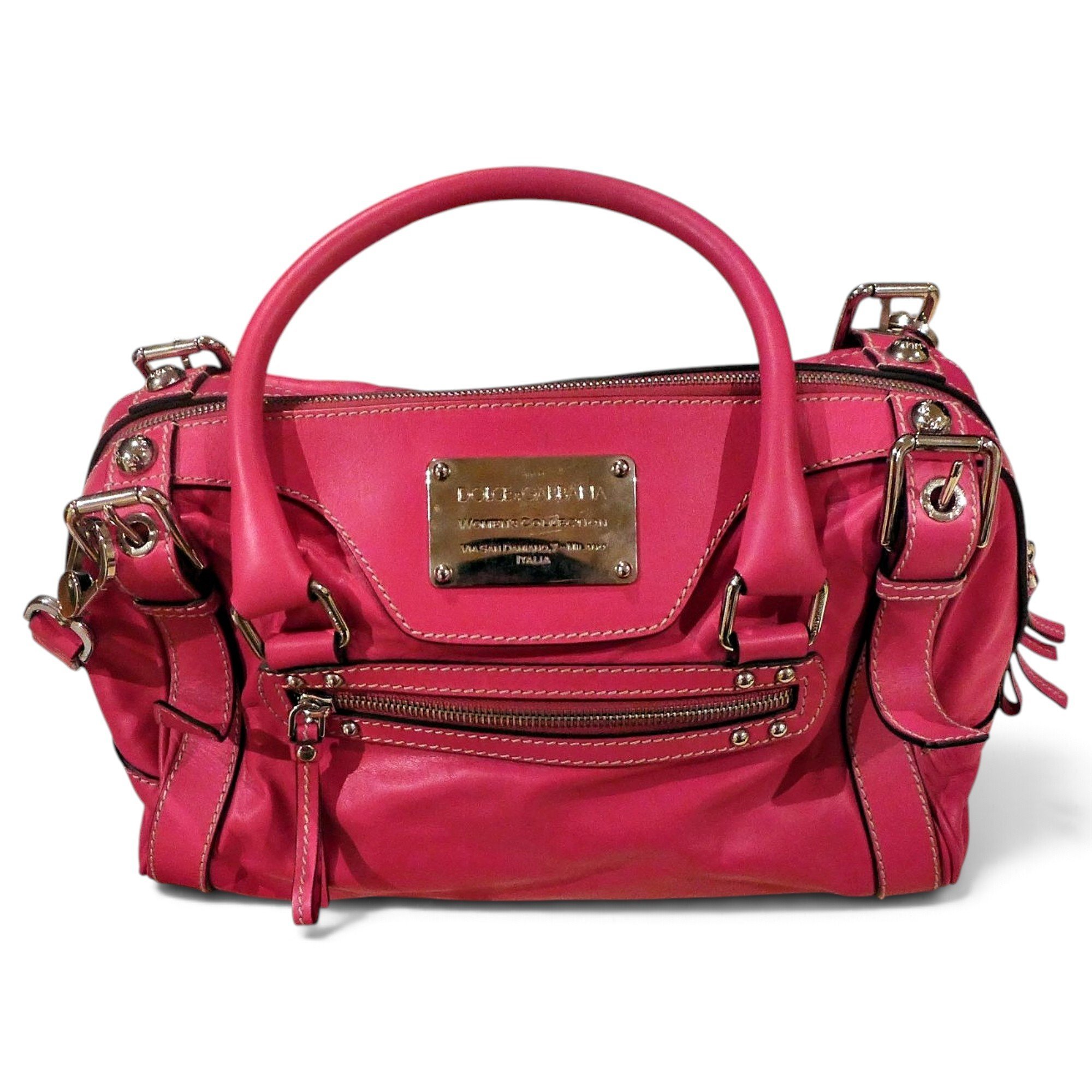 Leather handbag