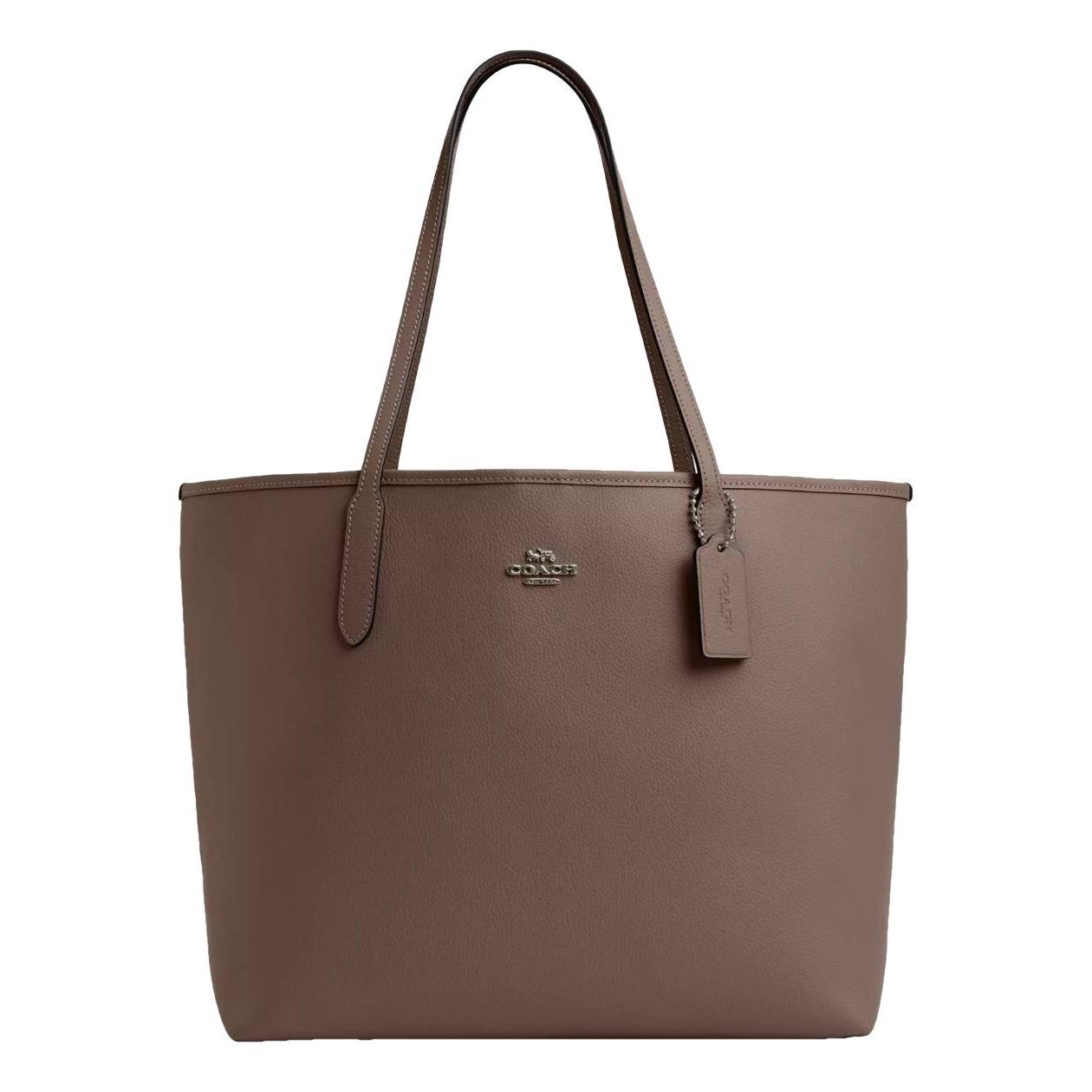 Leather tote