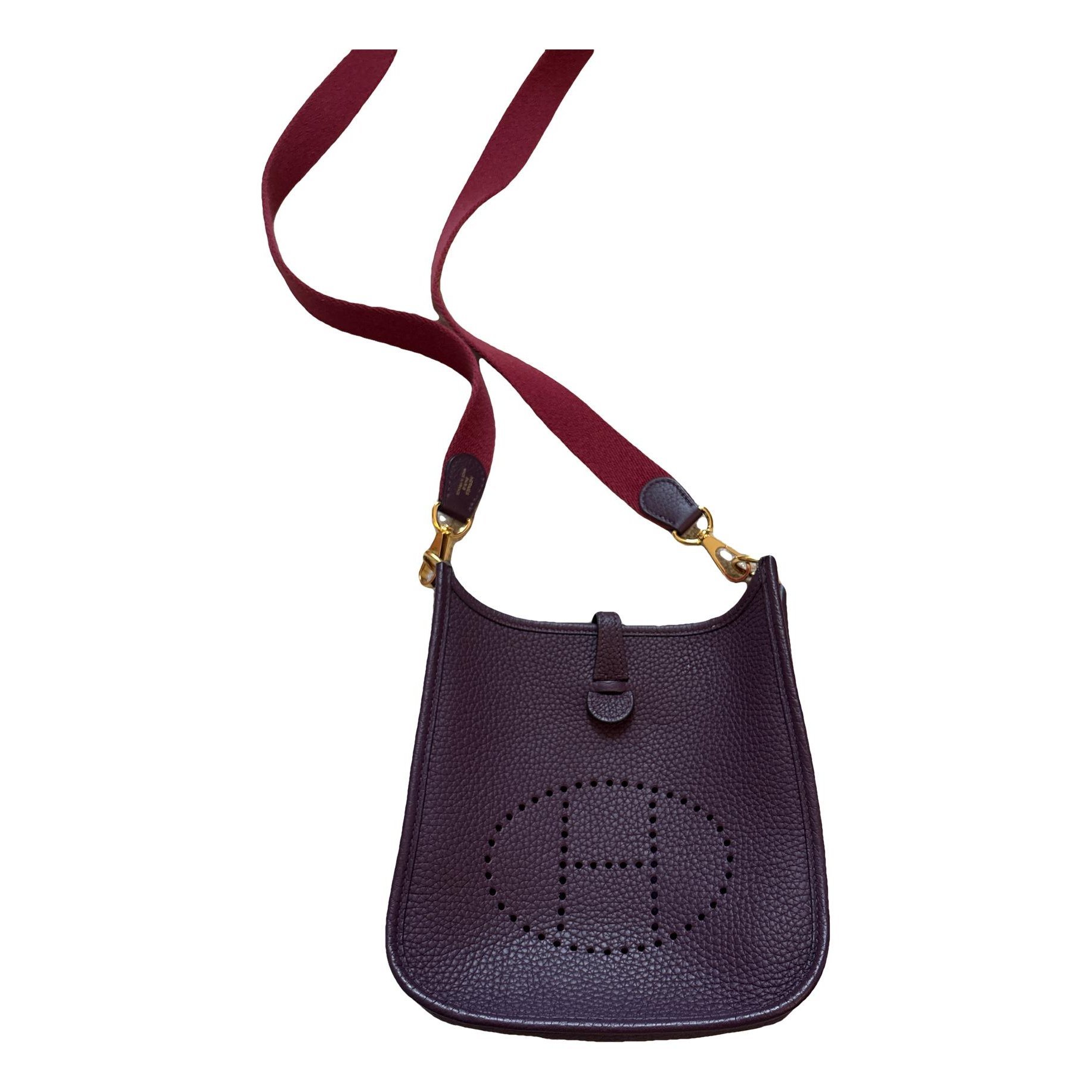 Evelyne leather crossbody bag