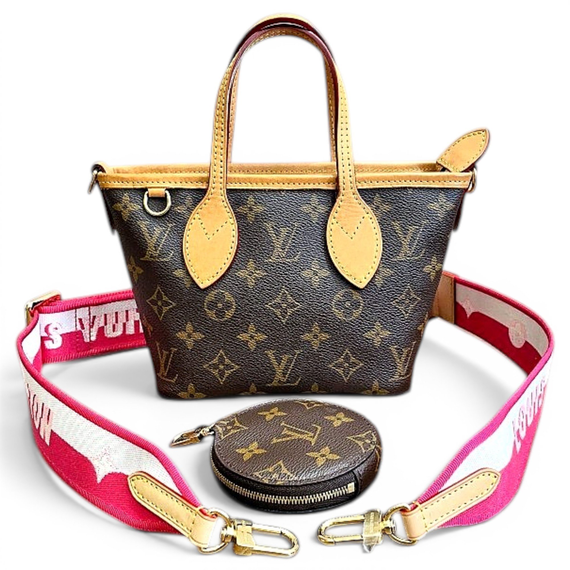 Neverfull leather handbag