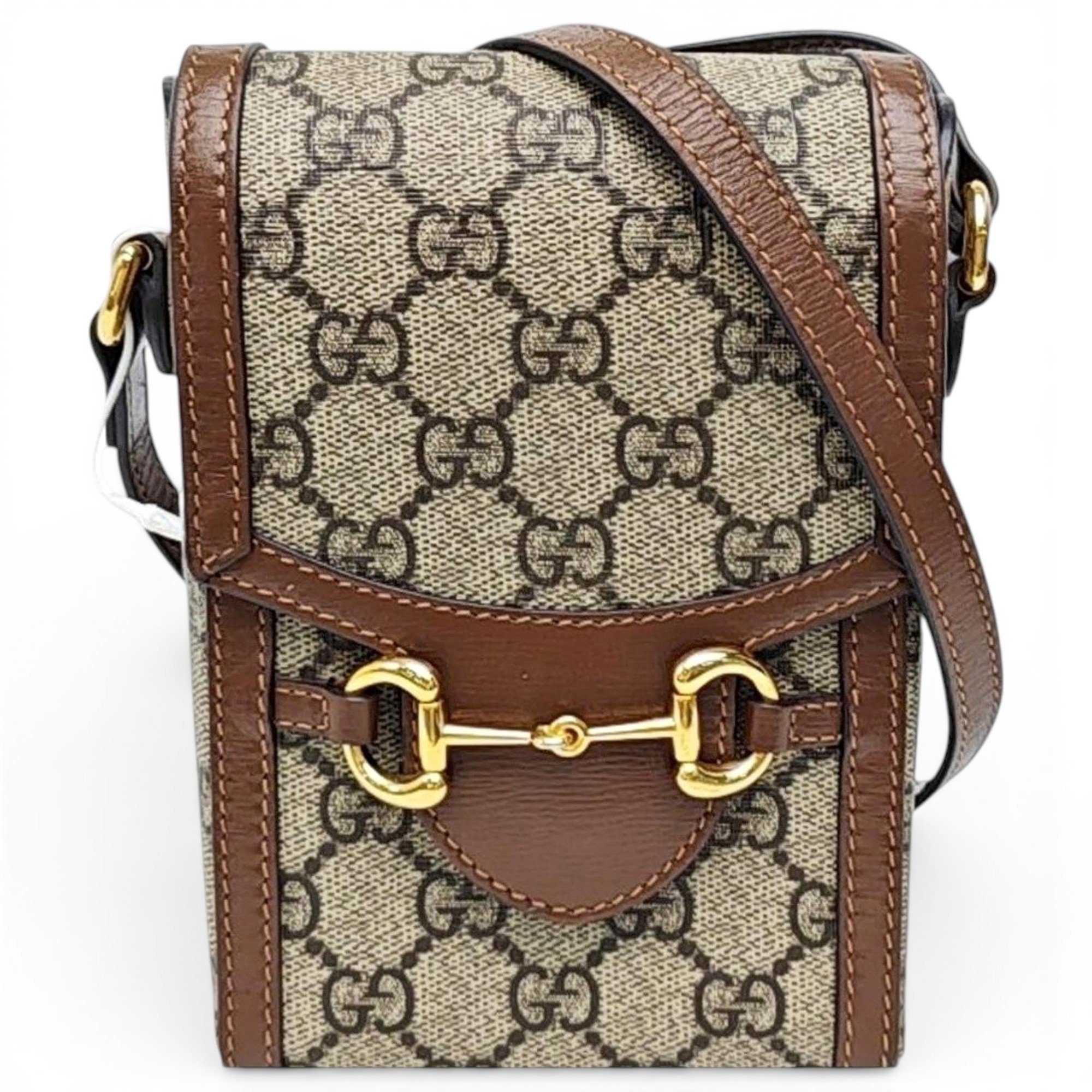 Handle Horsebit 1955 leather handbag