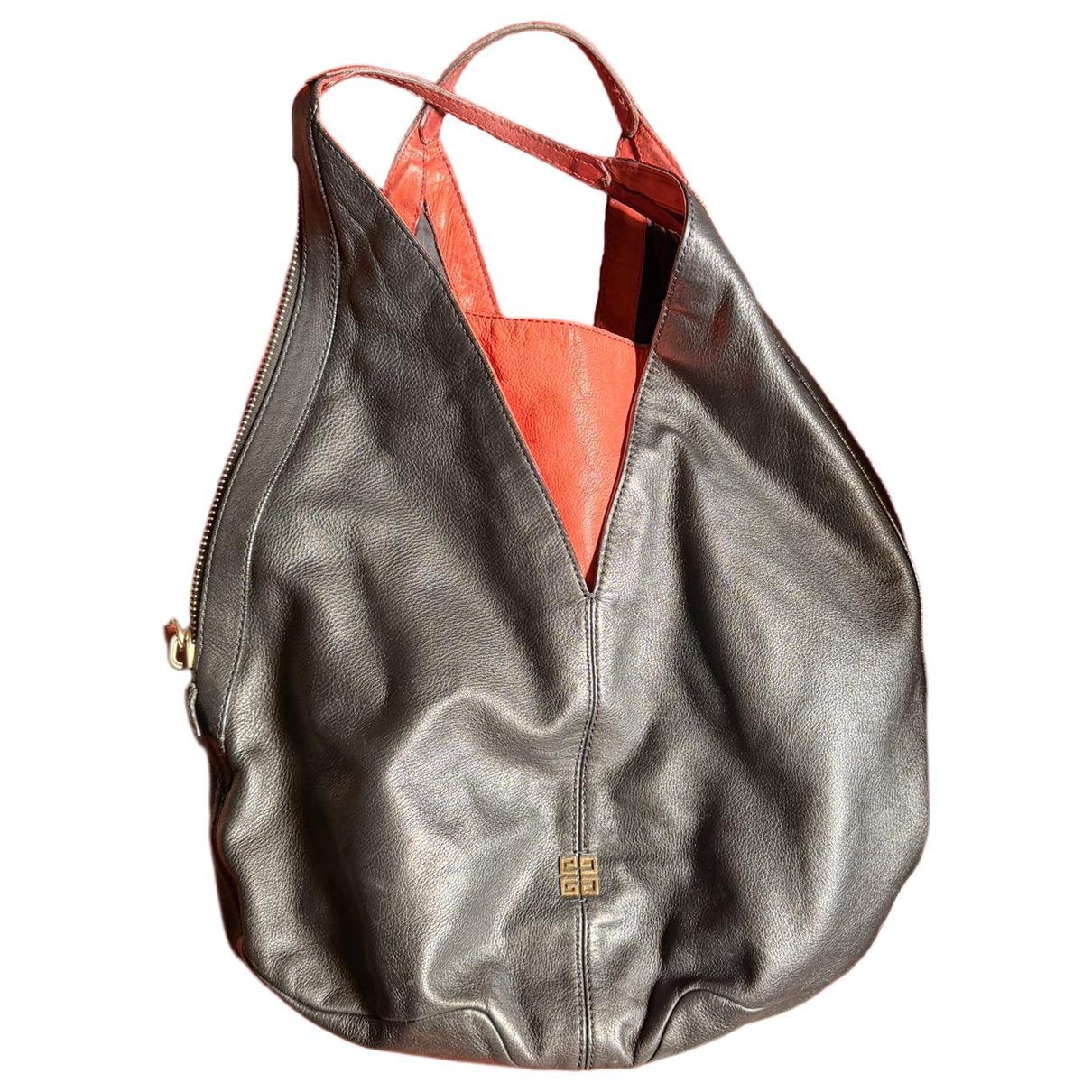 Leather handbag