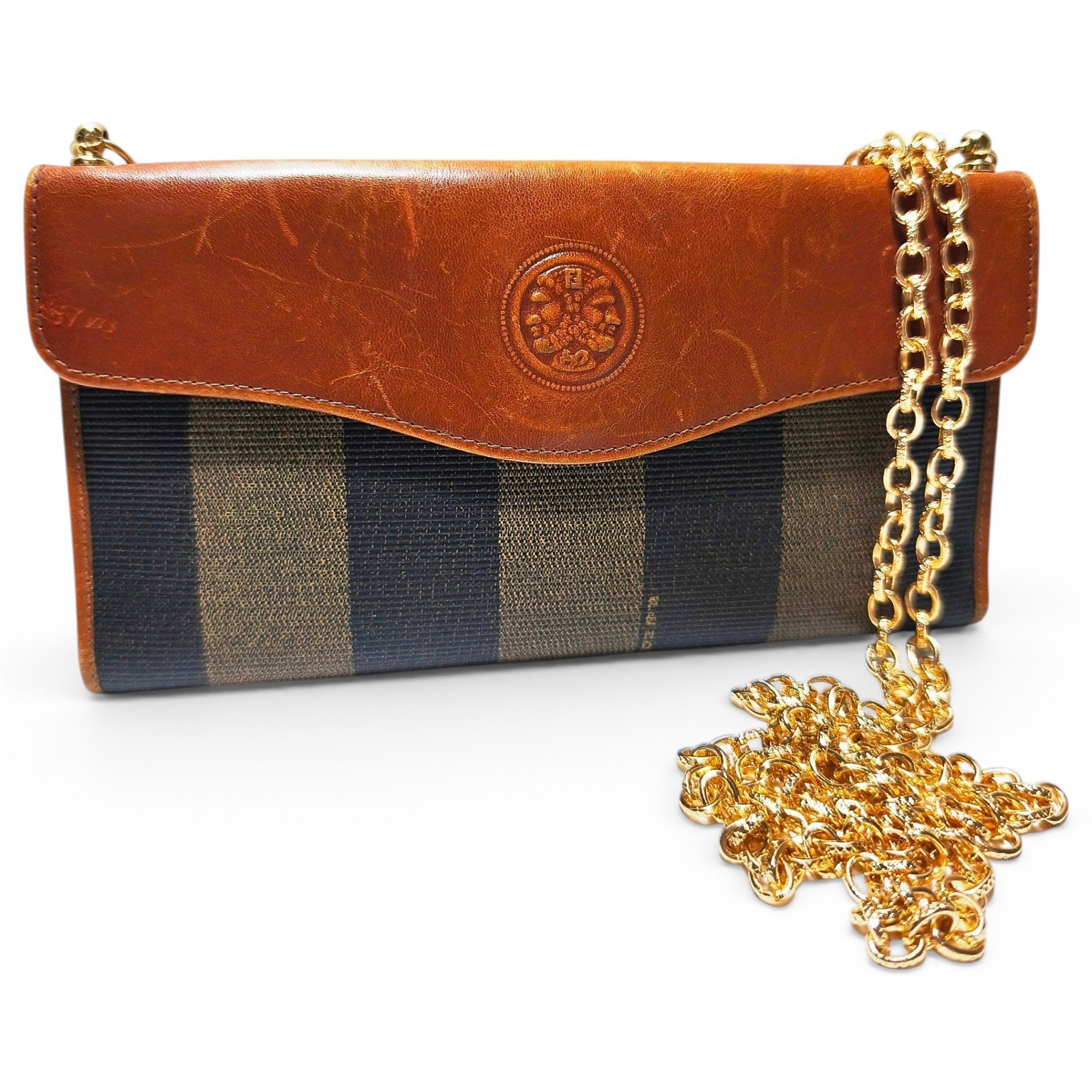 Leather crossbody bag