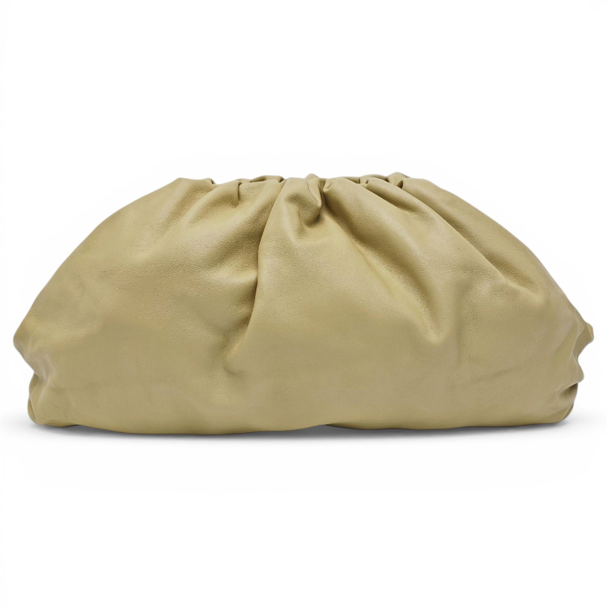 Pouch leather handbag