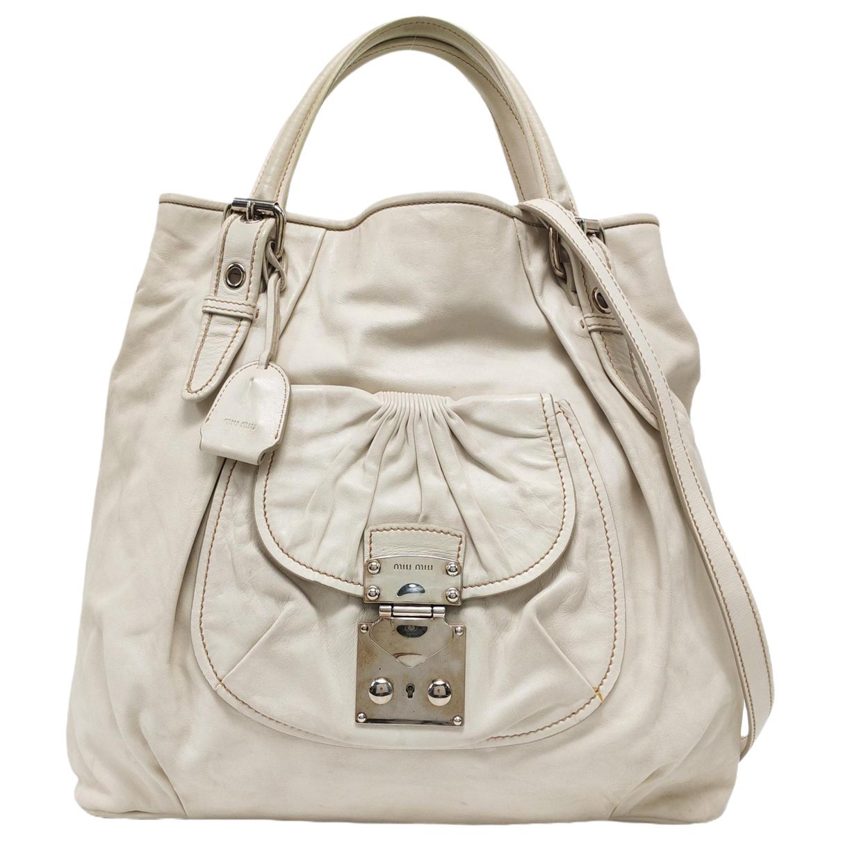 Leather handbag