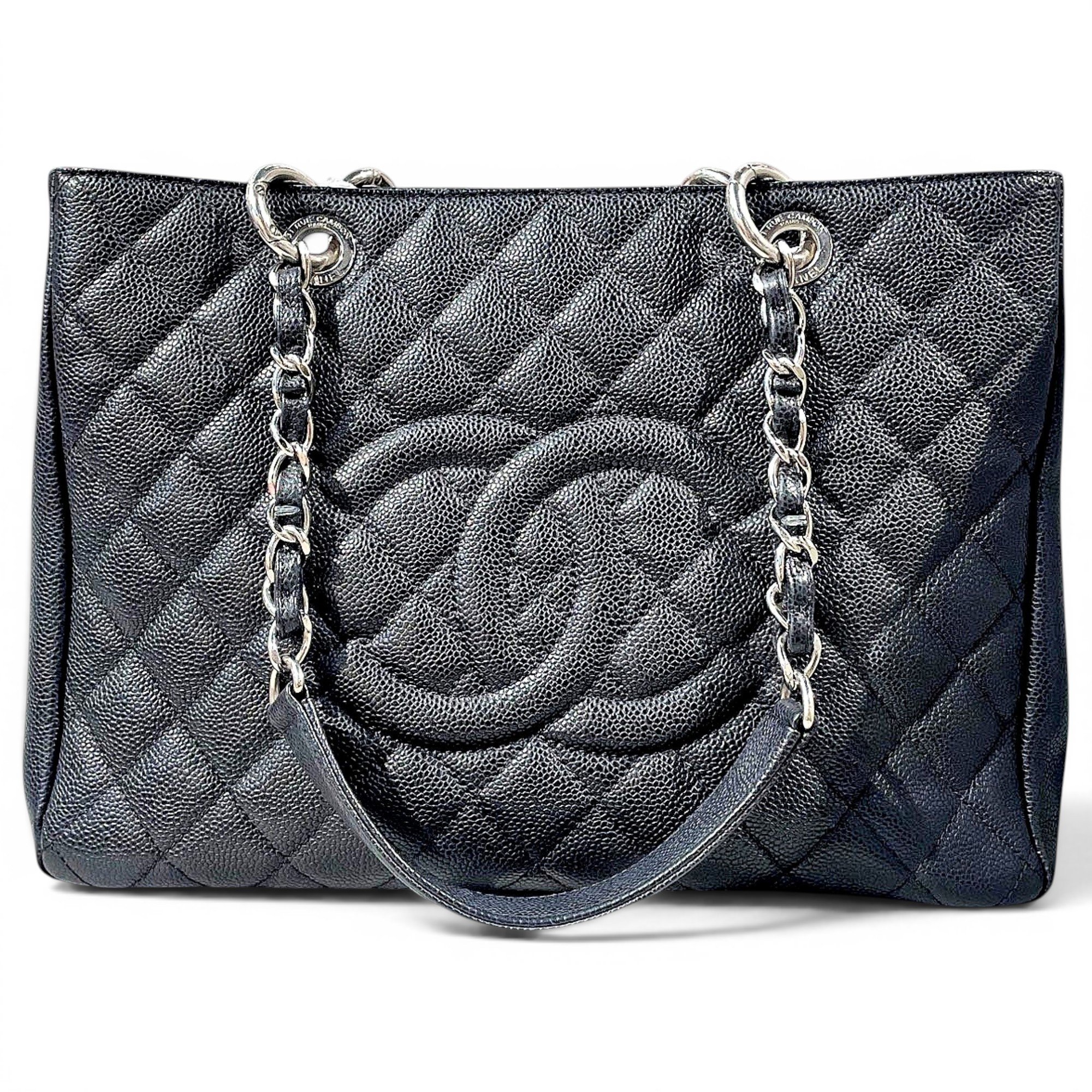 Grand shopping leather tote
