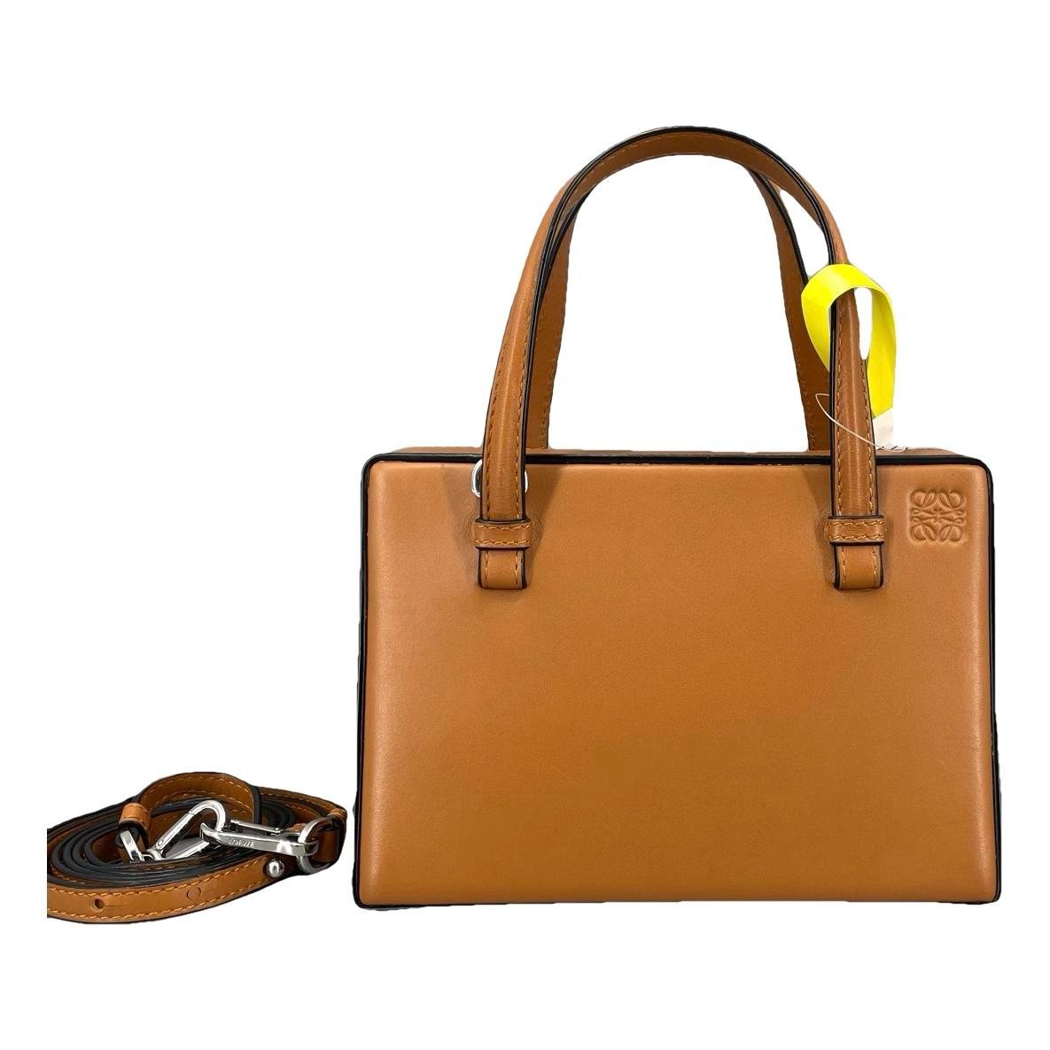 Postal leather handbag