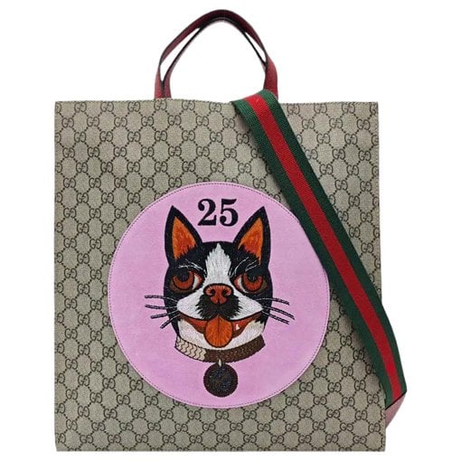 Ophidia GG Supreme leather handbag