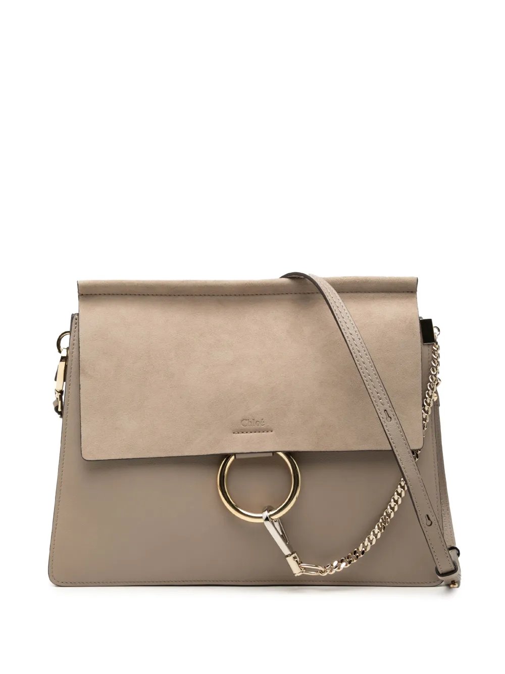 2020 Medium Calfskin and Suede Faye crossbody bag