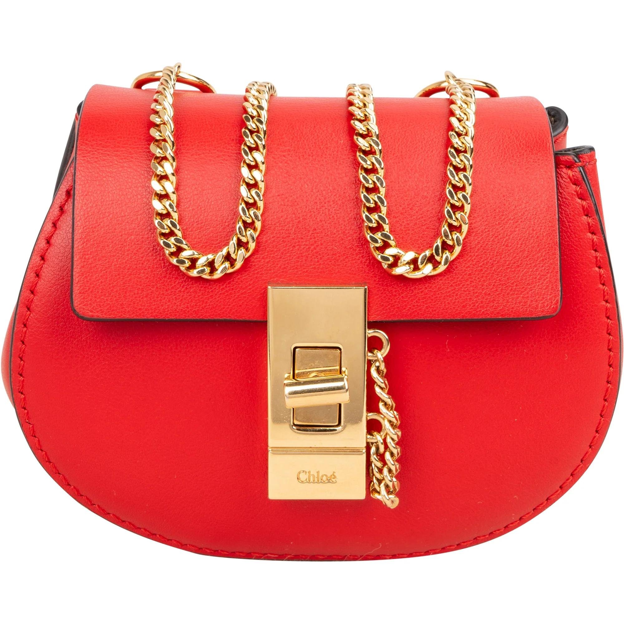 Drew leather crossbody bag