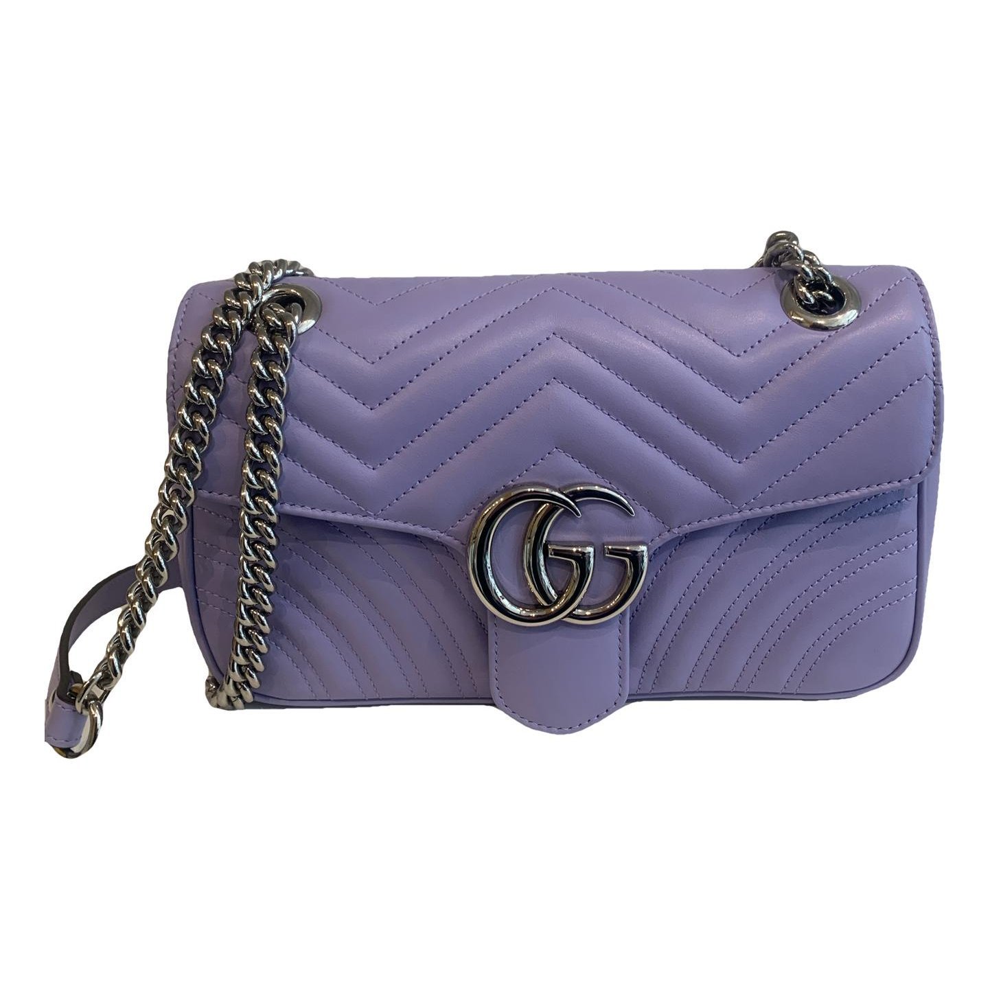 GG Marmont Flap leather crossbody bag