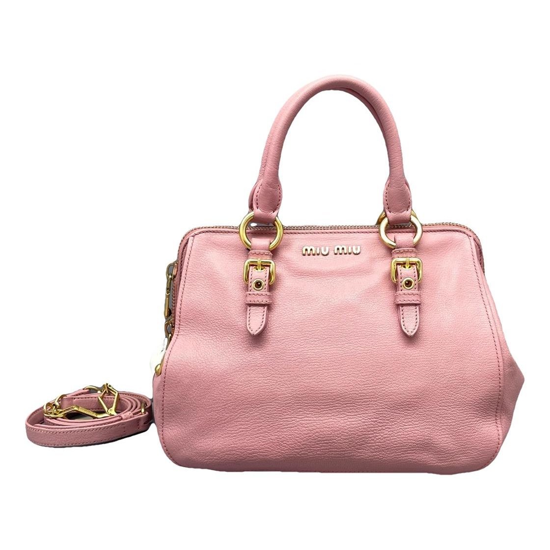 Leather handbag