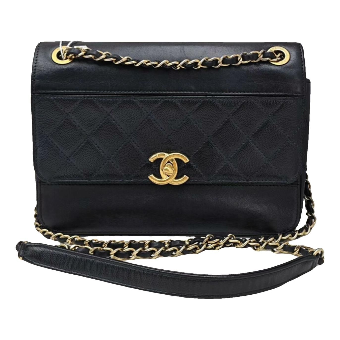 Leather crossbody bag