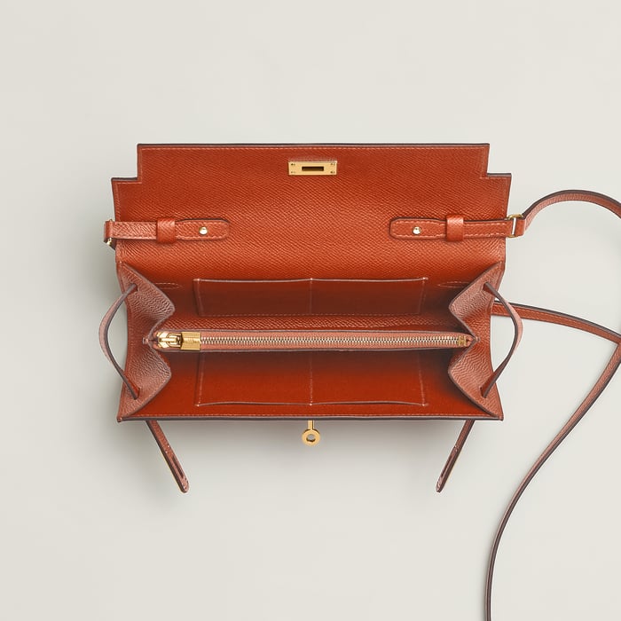 Terre Battue Kelly Classique to Go Wallet