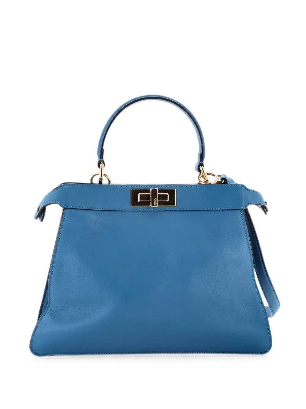 Peekaboo ISeeU Bag Leather Medium satchel