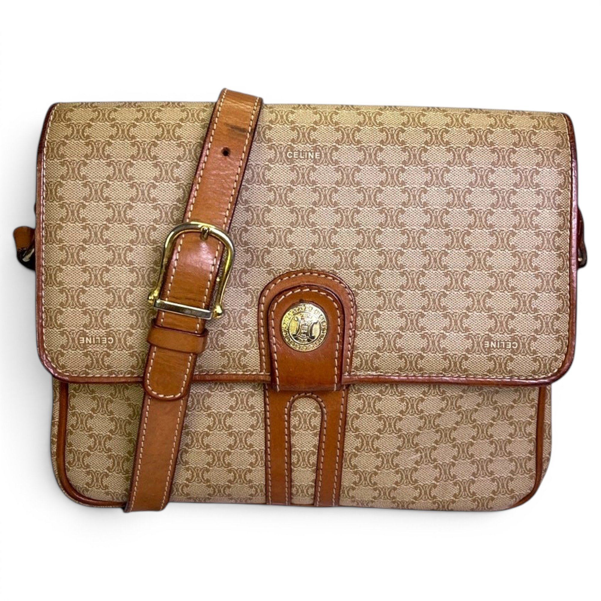 Leather handbag