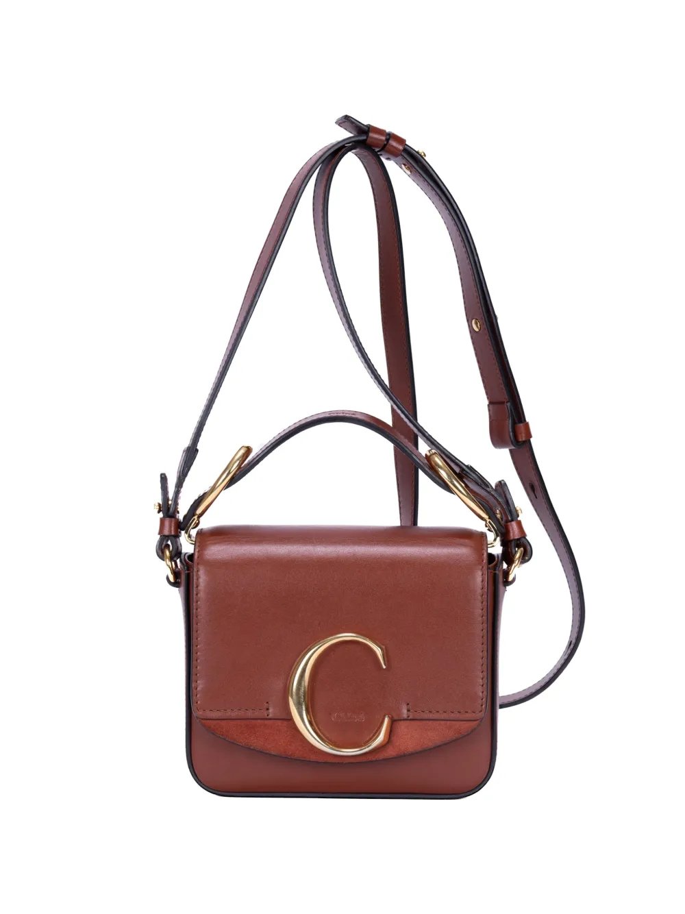 C logo shoulder bag